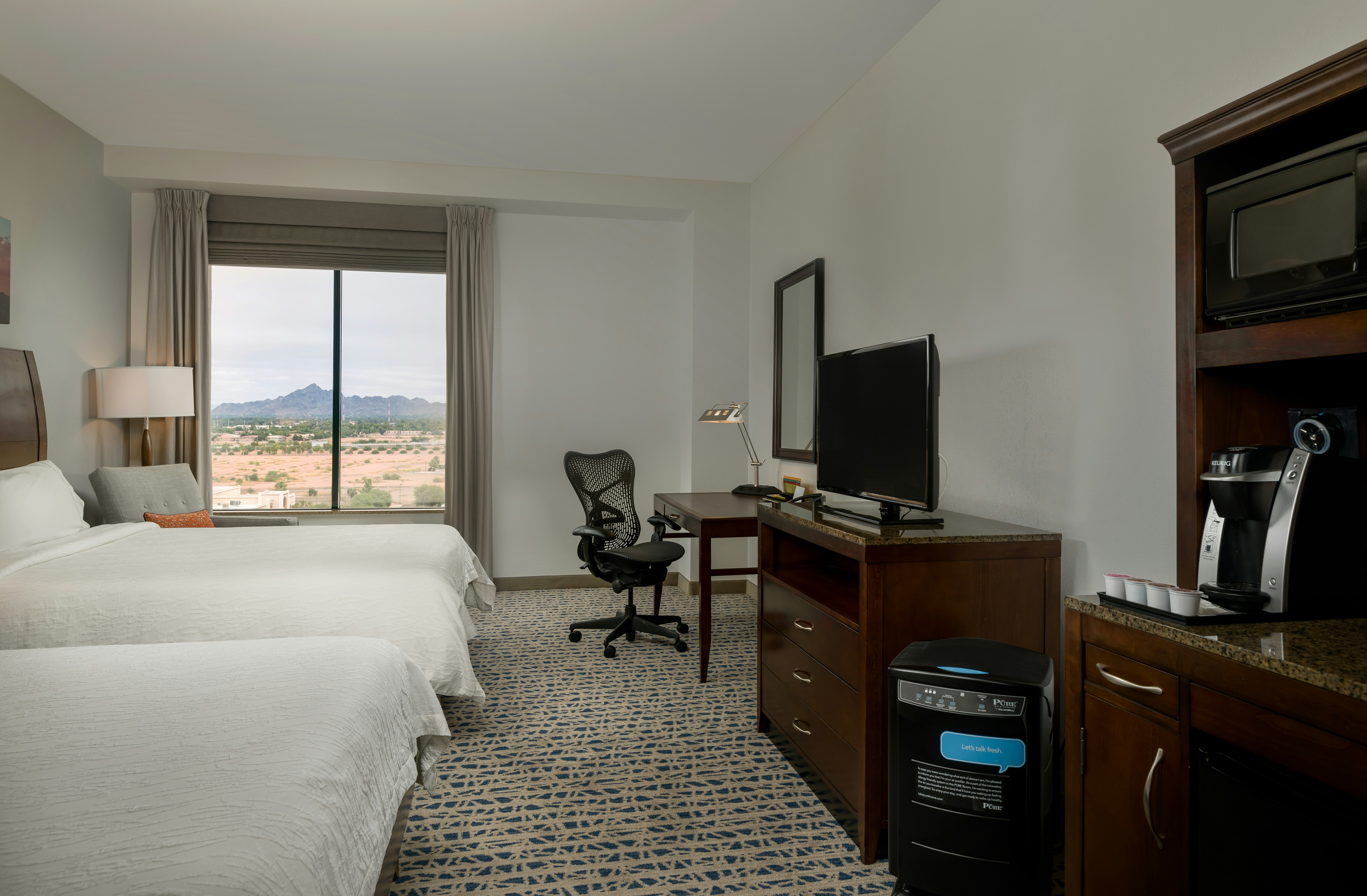 PURE, WELLNESS, 2 QUEEN BEDS