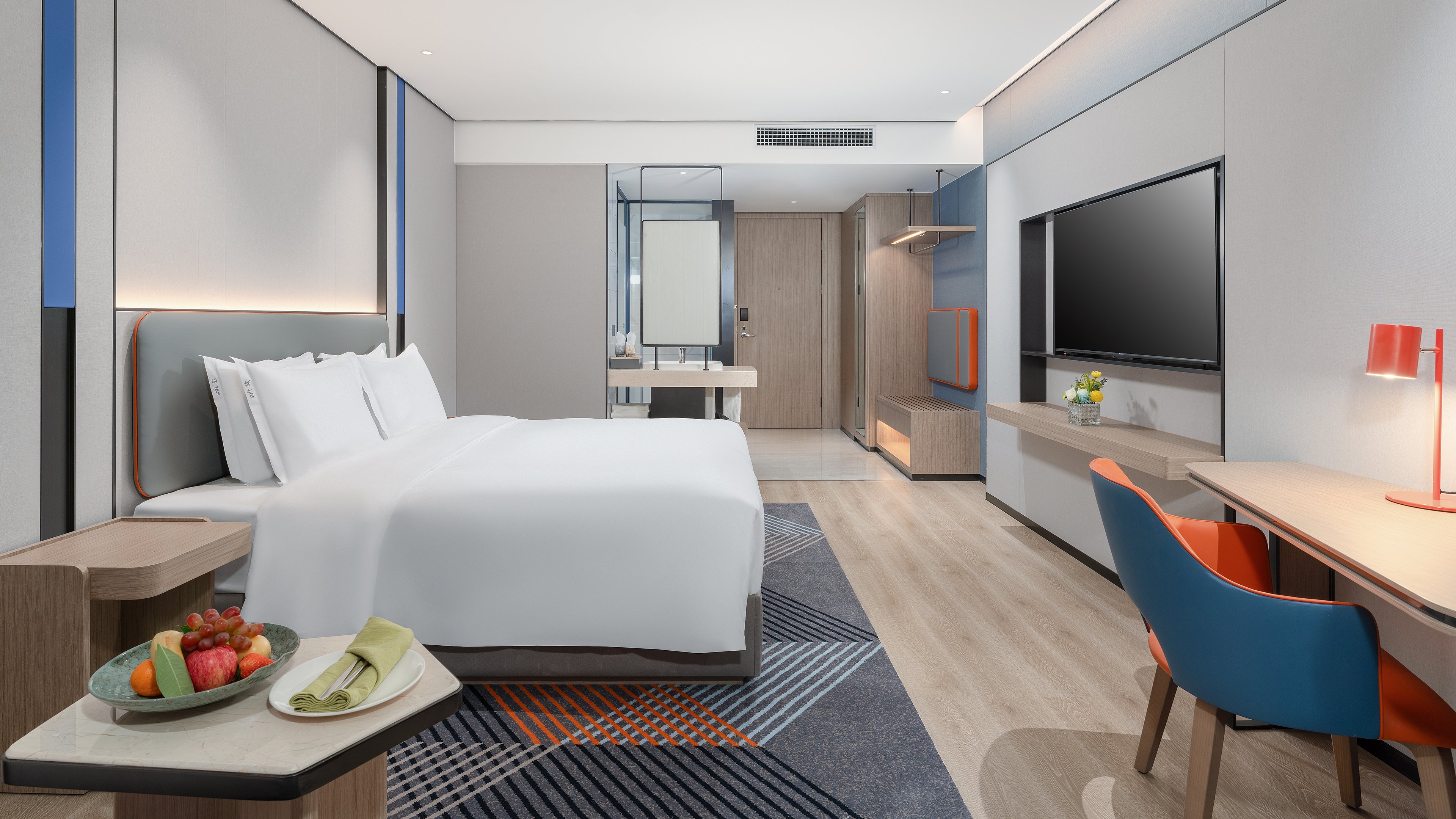 غرفة قياسية بسرير كينج، Holiday Inn Express Changsha Development Zone 2/3