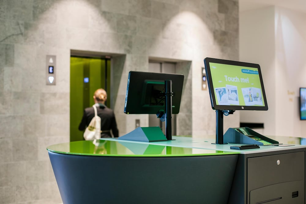 Lobby at Arcotel Donauzentrum, VIENNA