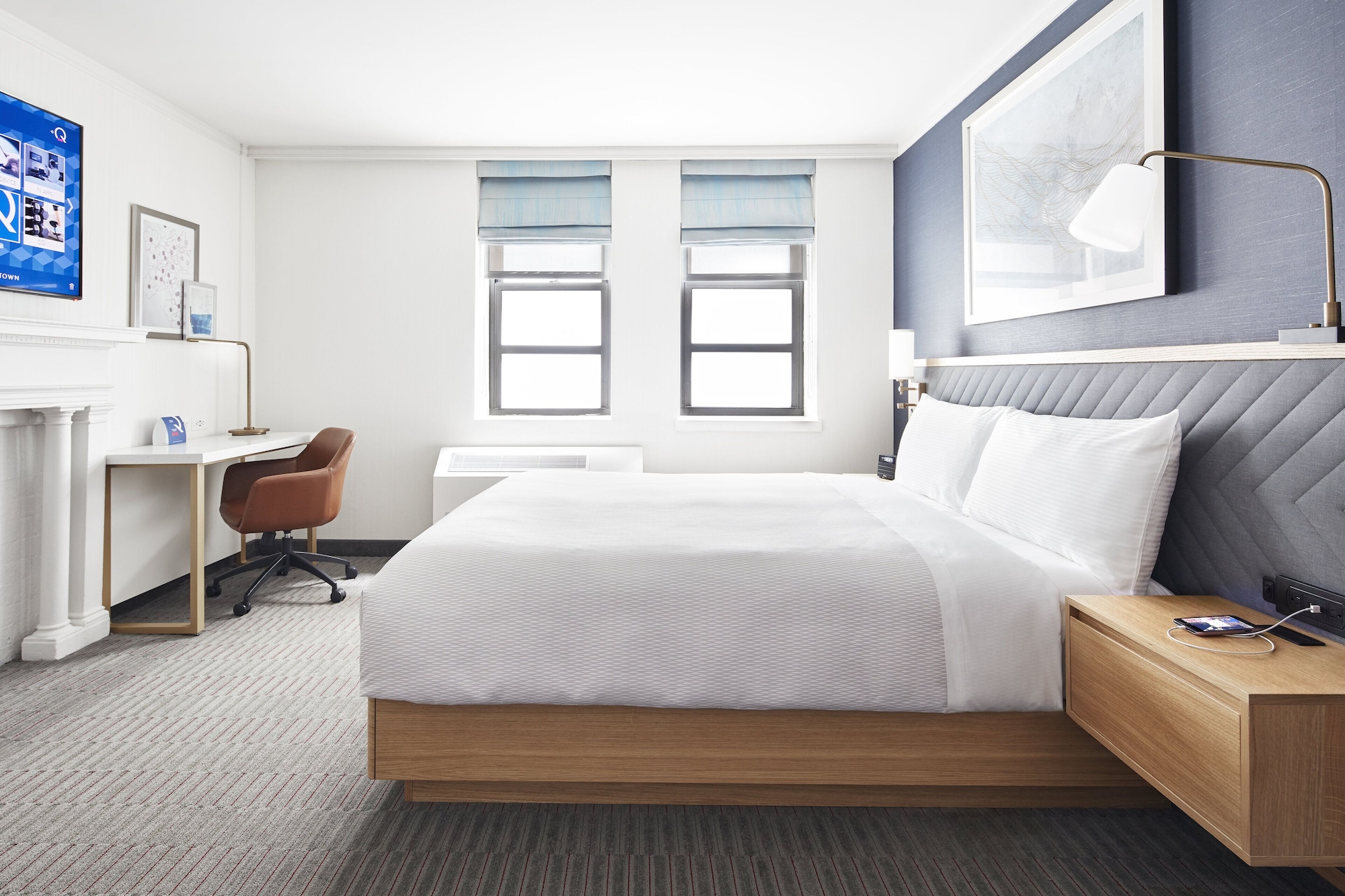 Renovated, Queen Bed