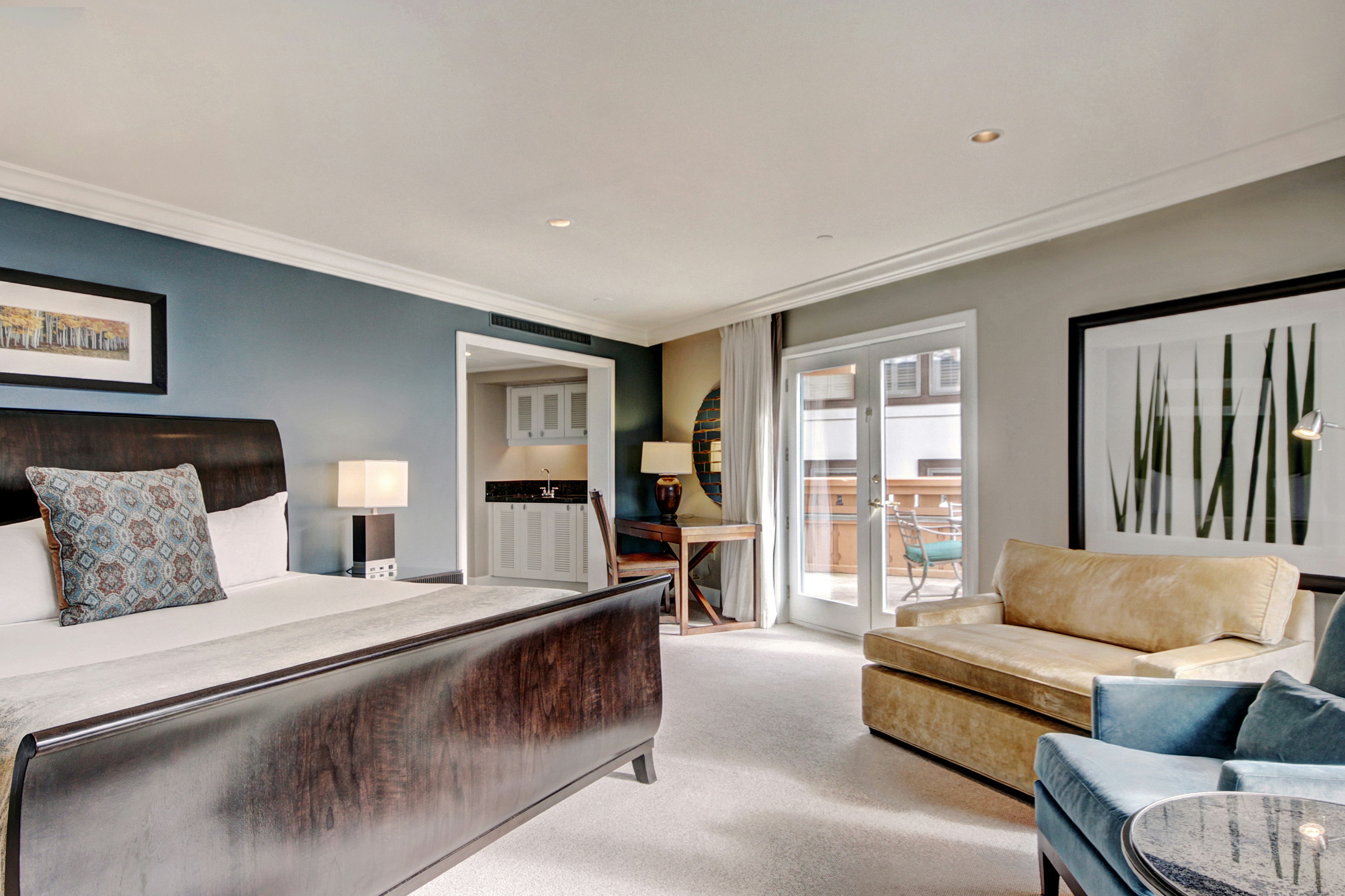 Luxury, King Bed, Slope View