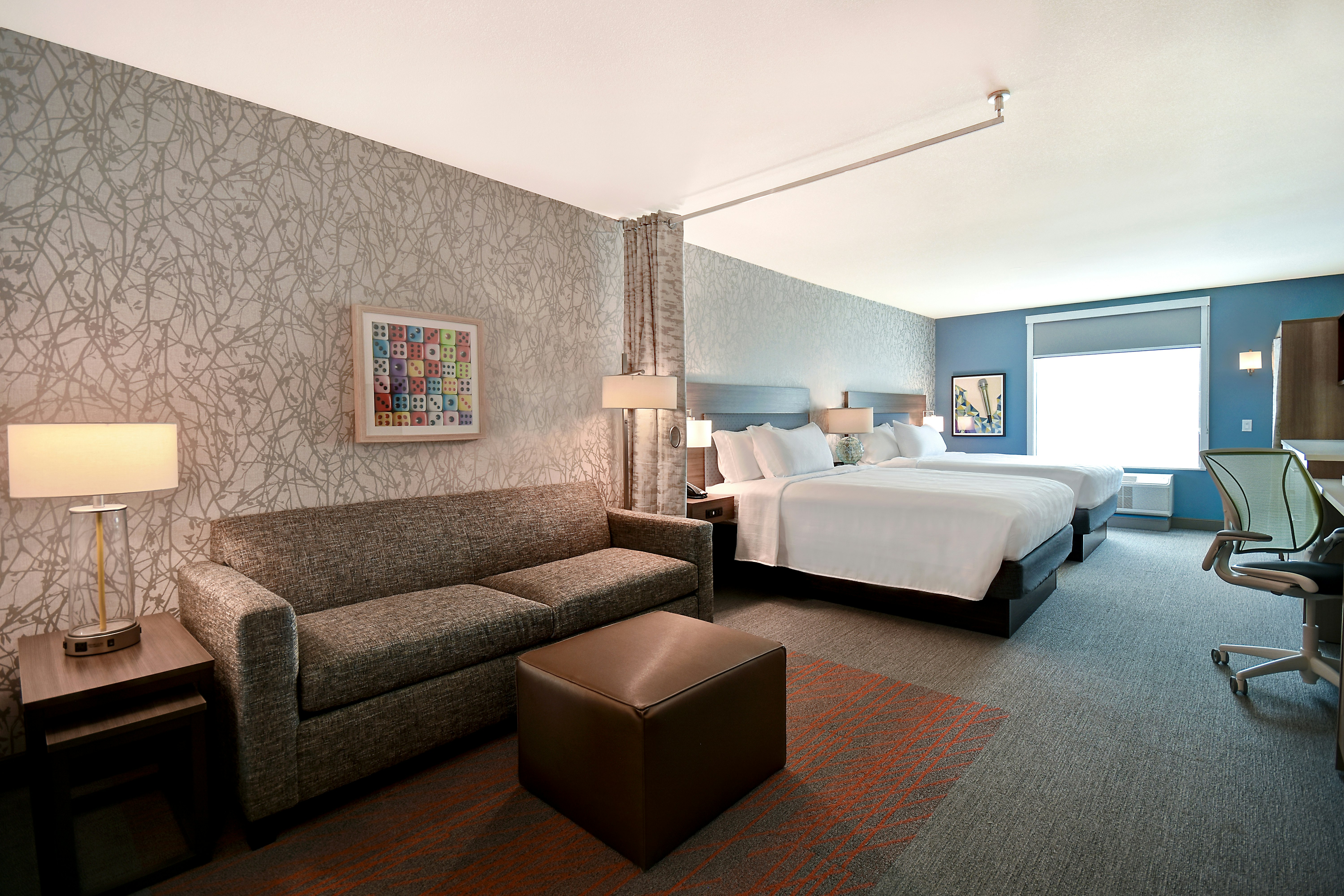 جناح بسريرين كوين لذوي الإعاقة، Home2 Suites by Hilton Las Vegas Convention Center 3/3