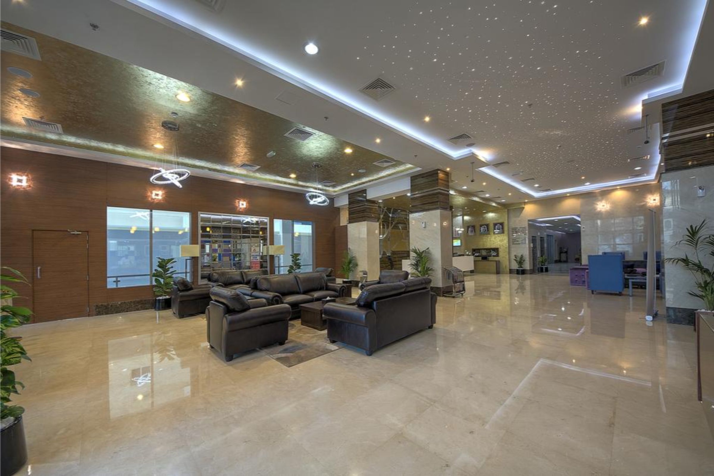 Lobby at Orchid Vue Hotel, DUBAI