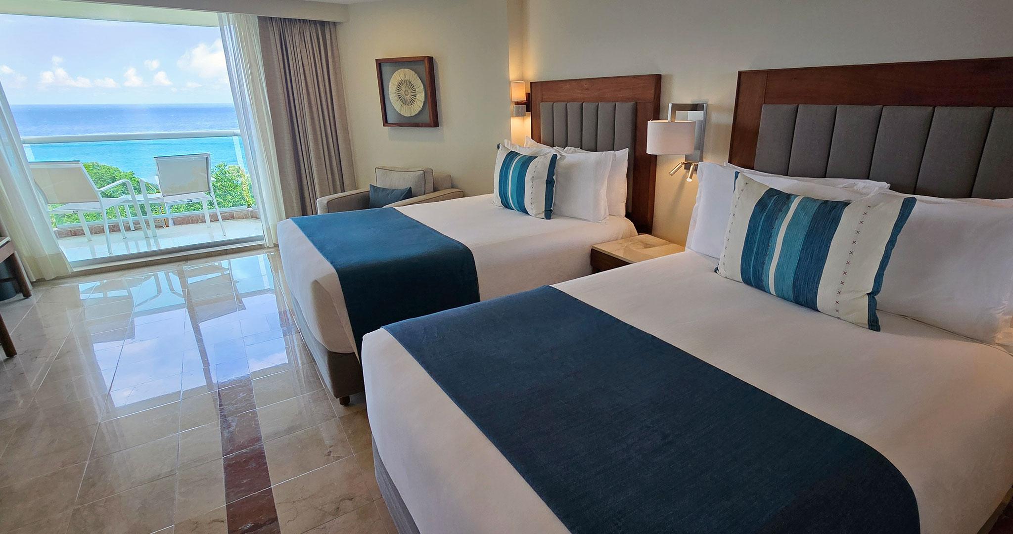 غرفة سوبيريور رباعية بإطلالة على البحر، Grand Park Royal Cozumel All Inclusive 3/5