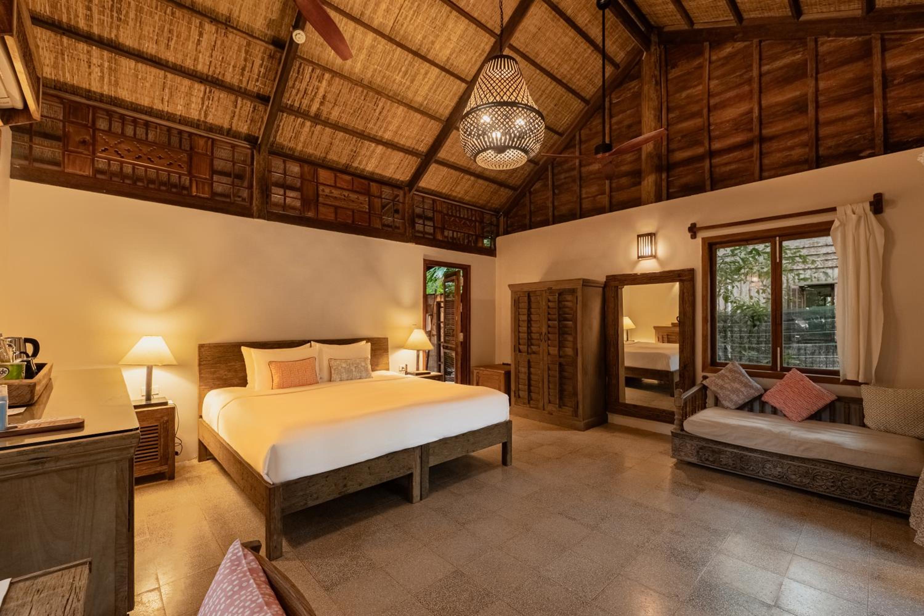 Plantation, Premium, Bungalow, Double Bed, Garden View
