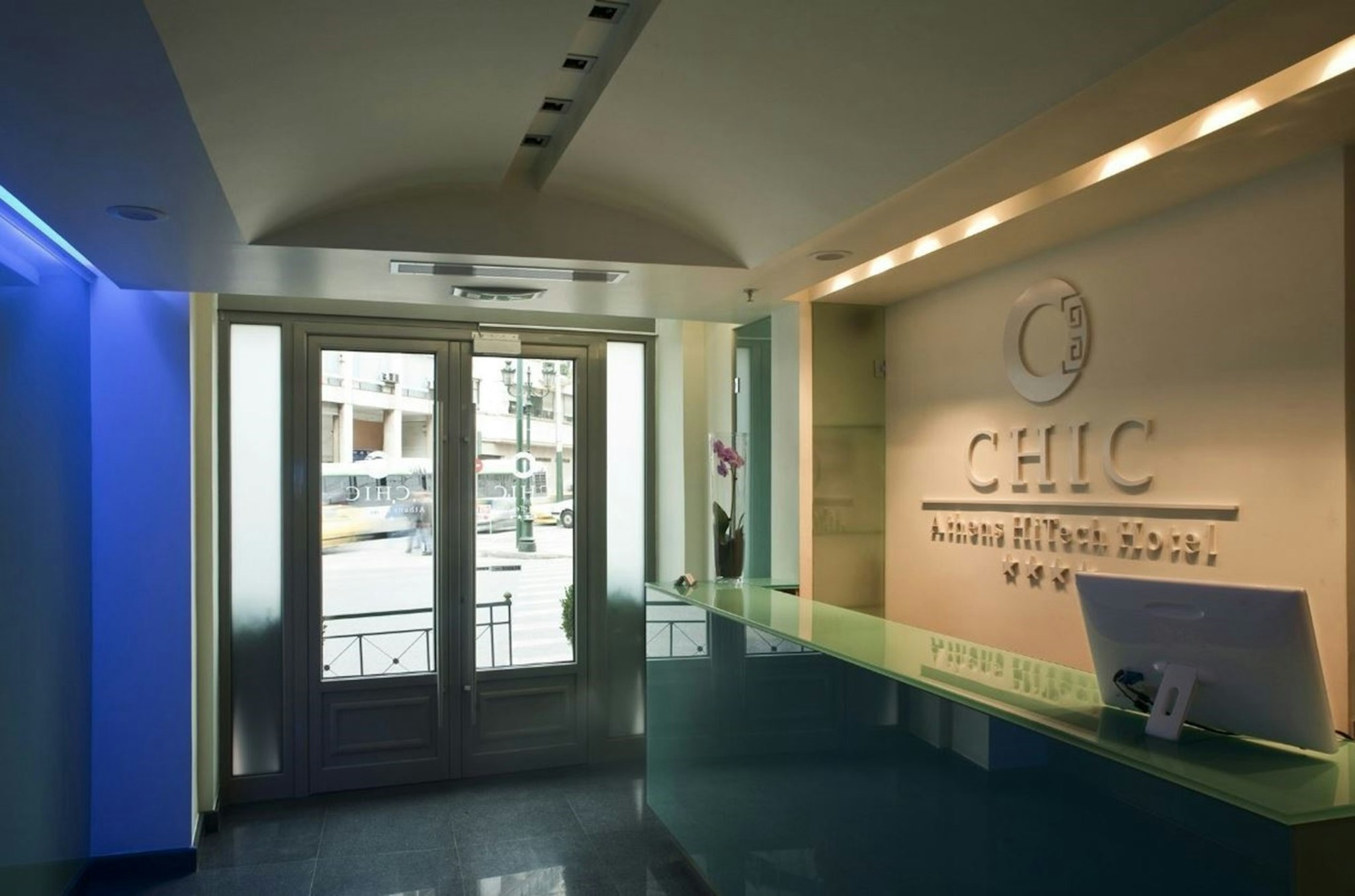 Lobby at Chic Hotel, ATHENS