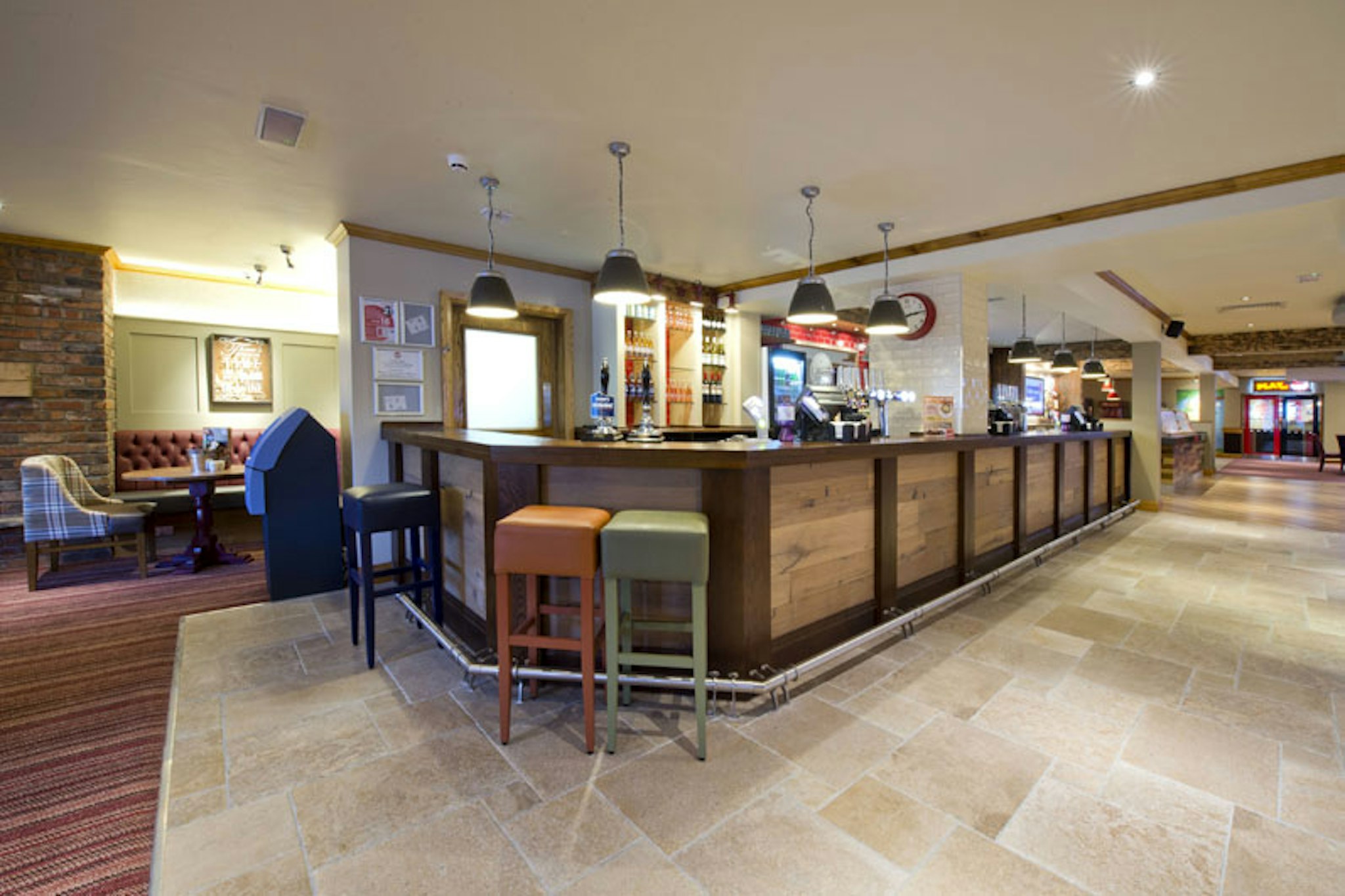 Lobby at Premier Inn Swansea North, SWANSEA - UK