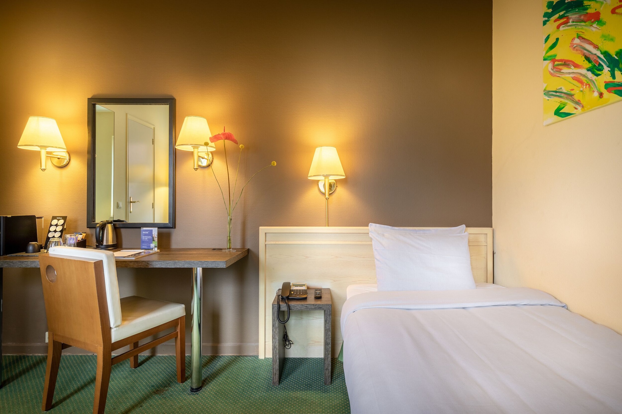 غرفة قياسية مفردة بسرير فردي، Hotel Heemskerk 2/9