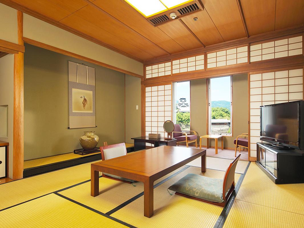 Special, Twin Beds, 3 Futon Beds, Castle View, Tatami