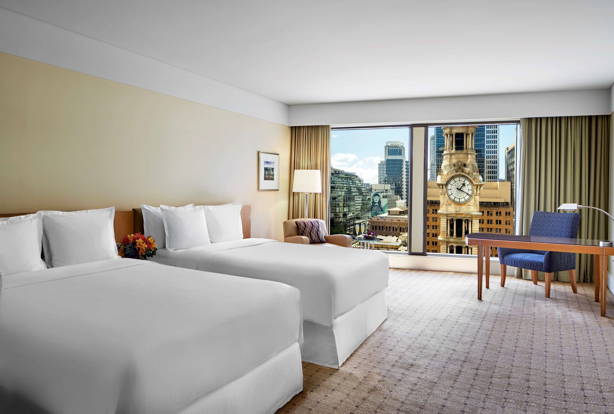 Tower, Premium, 2 Double Beds