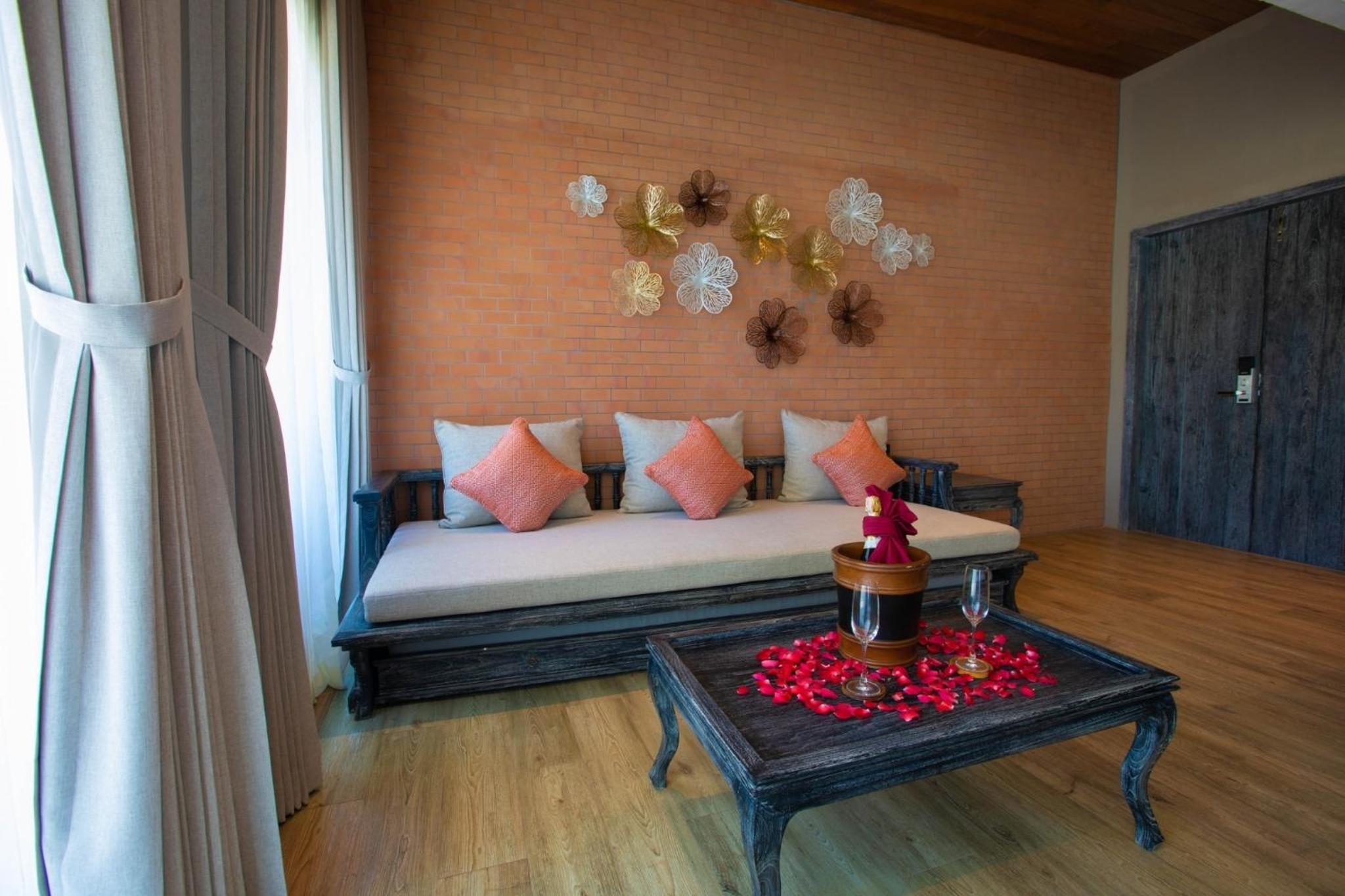 جناح عائلي بإطلالة على الحديقة بجاكوزي، Ananya Lipe Resort 4/7