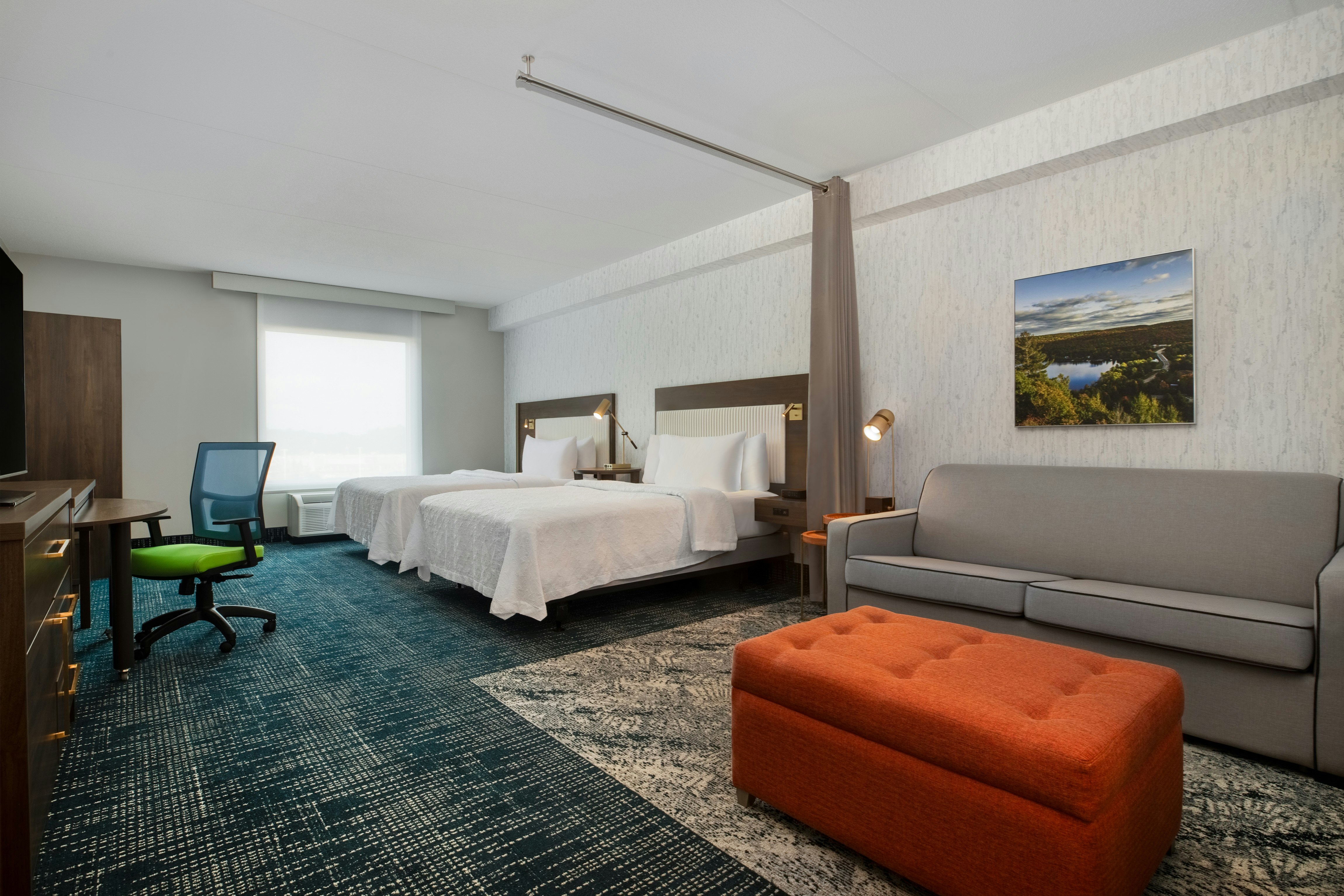 Studio, Suite, 2 Queen Beds, Accessible