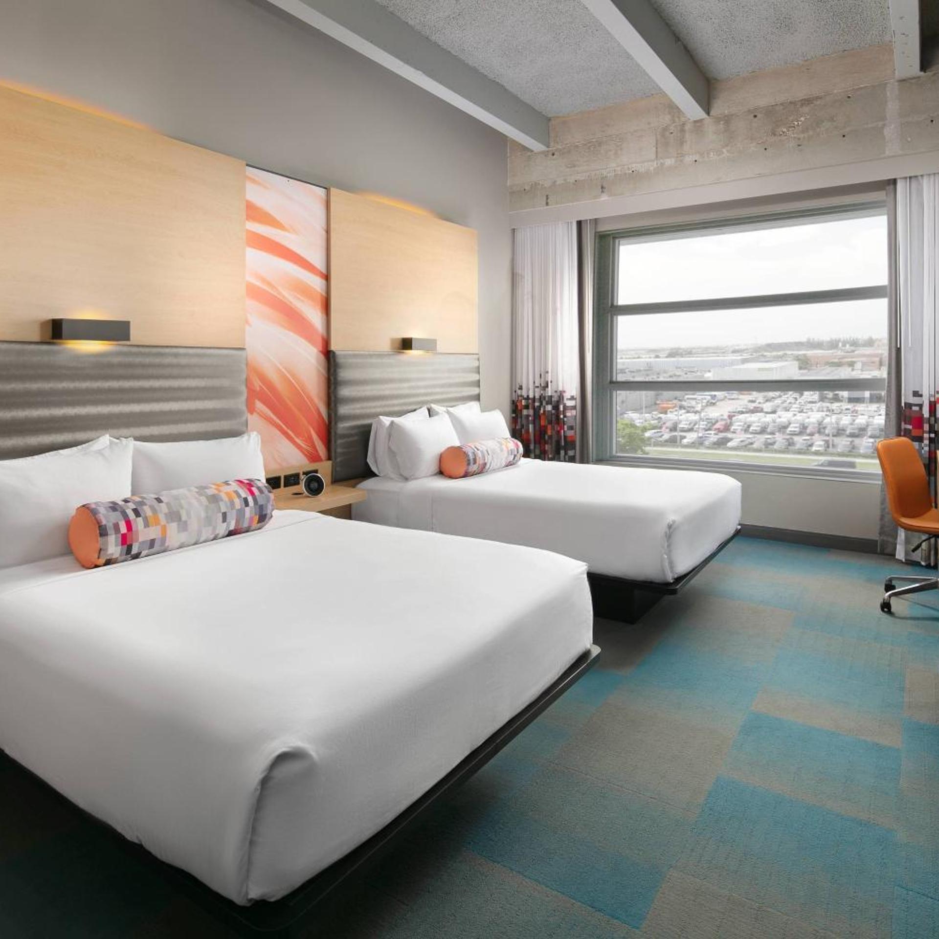 Guest Room, 2 Queen Beds, Large, High Floor