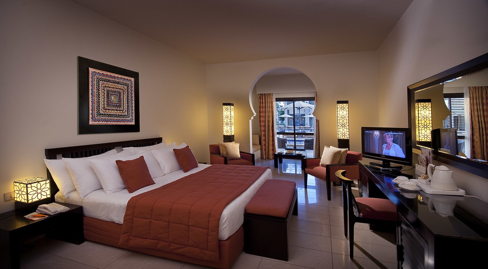 غرفة كومفورت بسريرين منفصلين بإطلالة على الحديقة، Sentido Reef Oasis Senses Resort 8/8