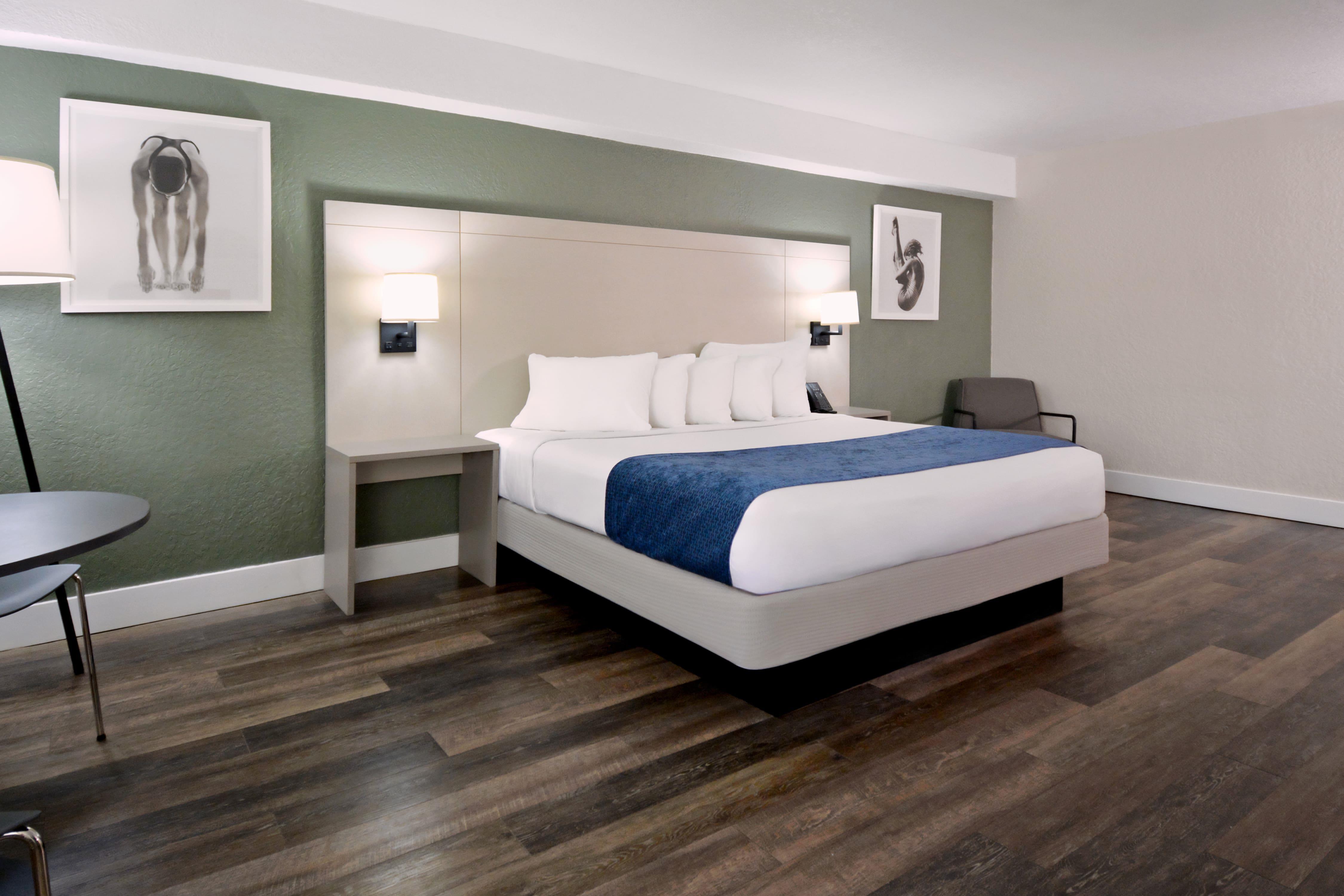 غرفة ديلوكس بسرير مزدوج، Wyndham I-Drive Avanti Resort & Conference Center 3/4