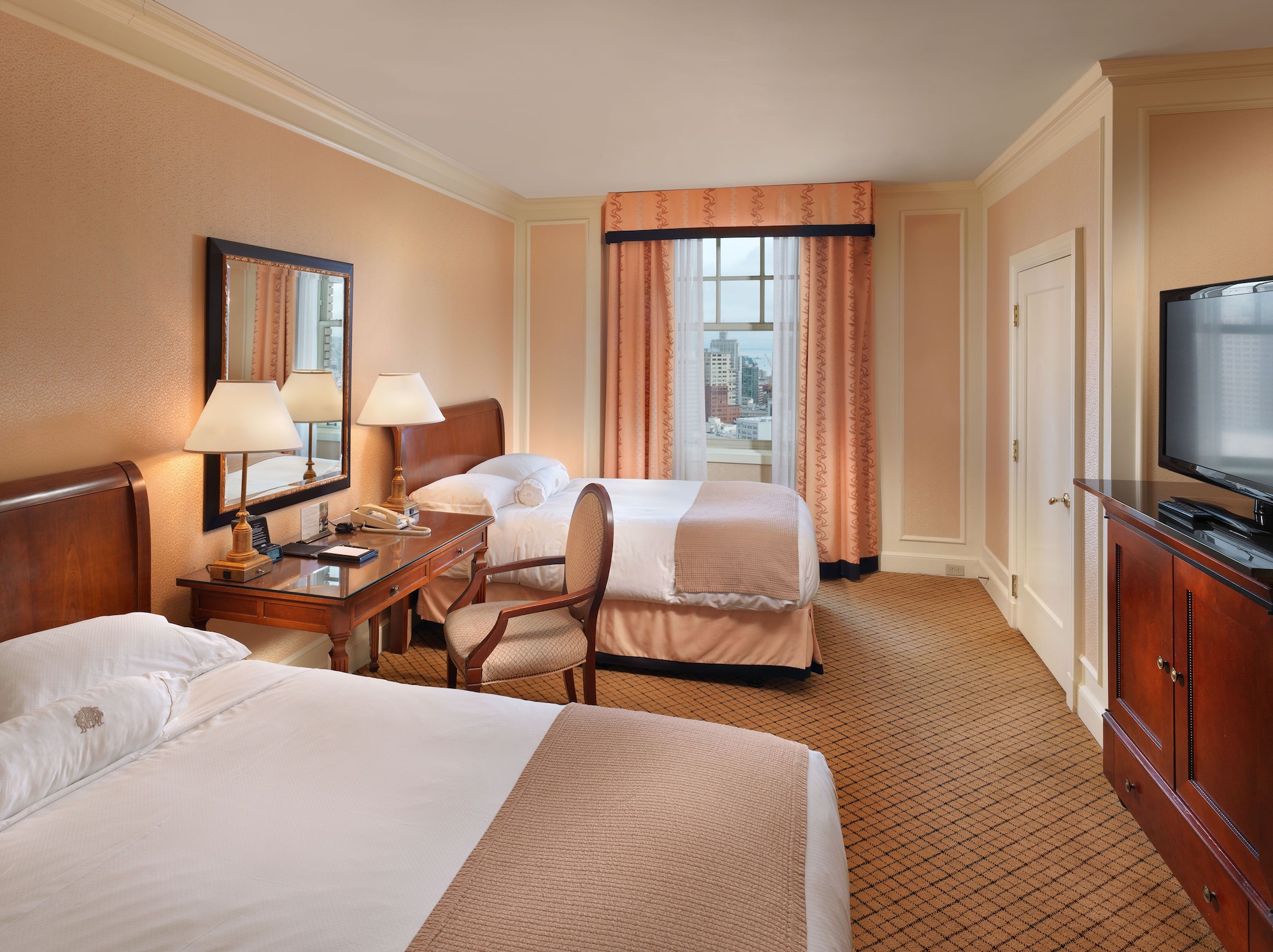 Classic, 2 Double Beds