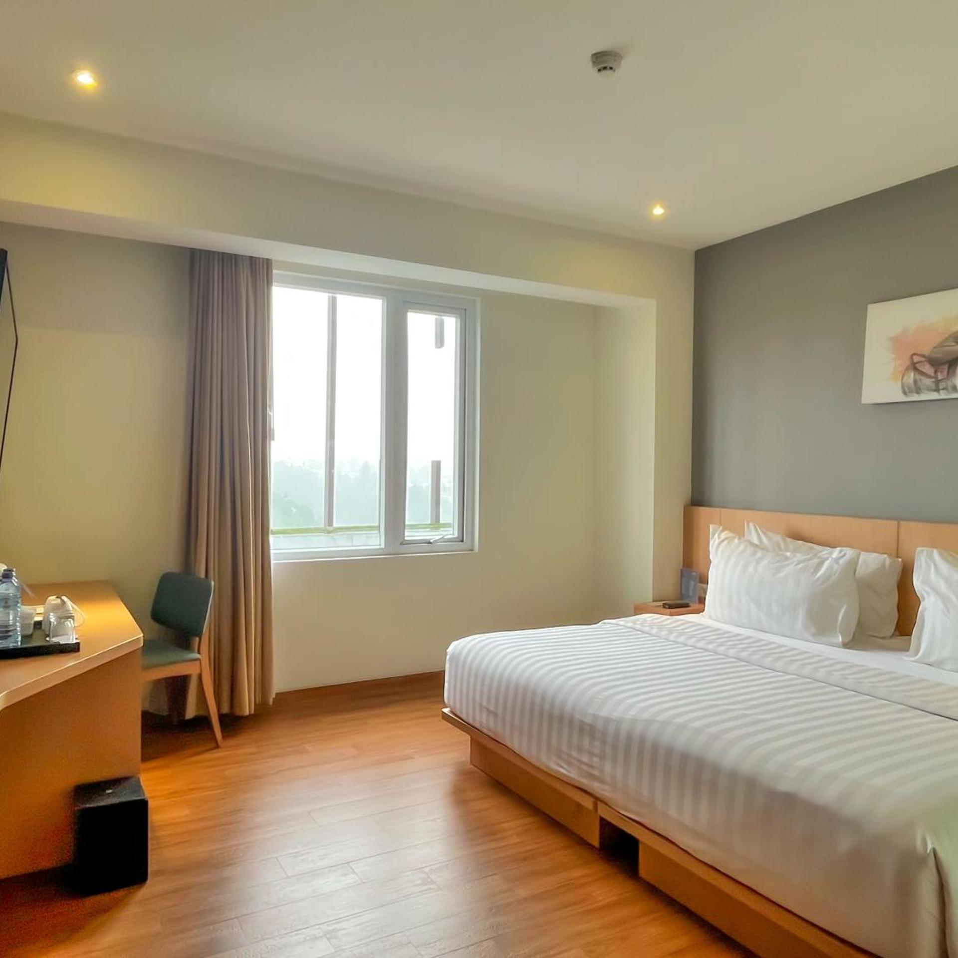 Deluxe, King Bed, Hill View