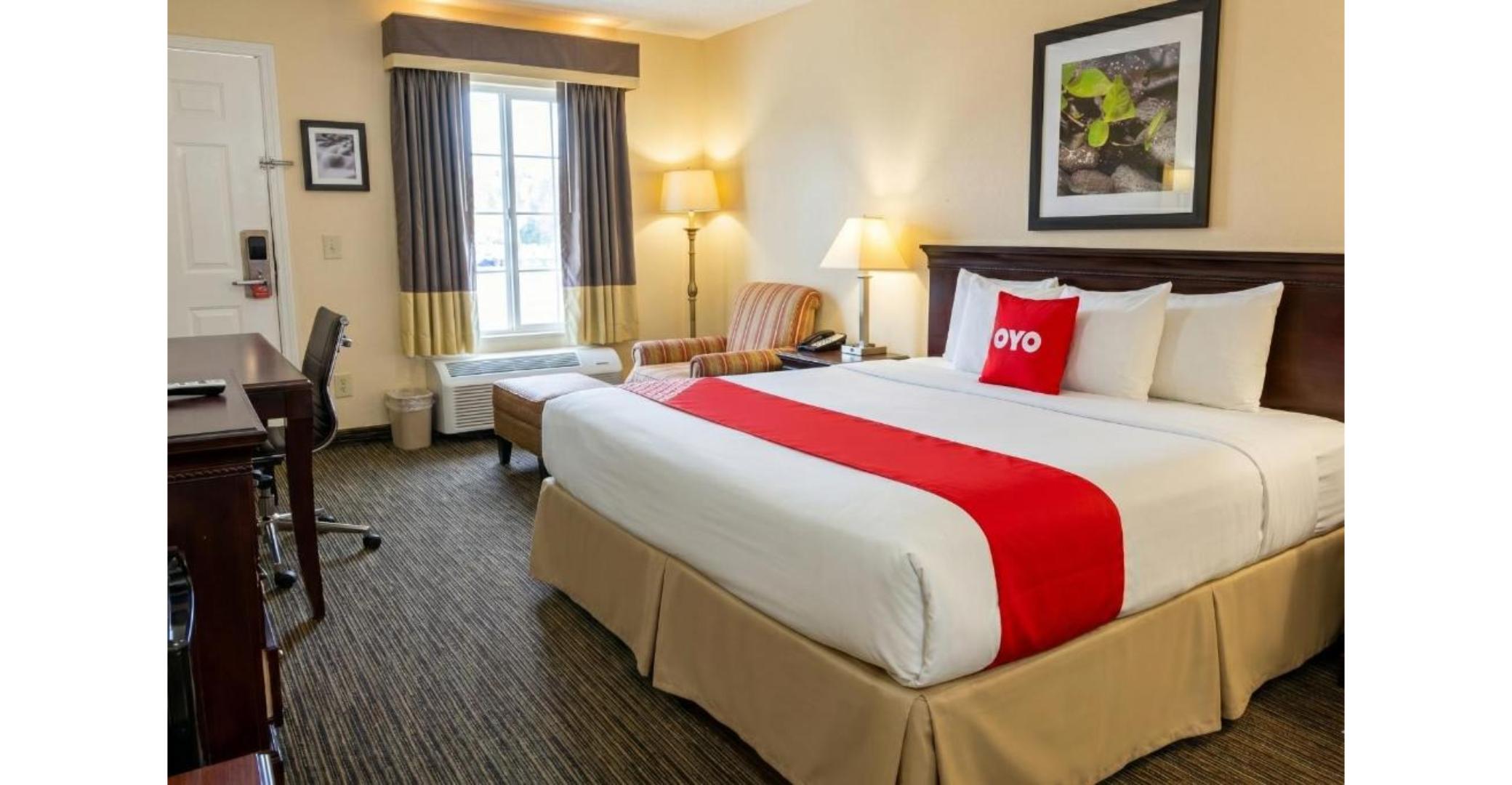 غرفة بسرير كينج لذوي الإعاقة، Bonita Lakes Inn by Capital O Meridian I20 2/7