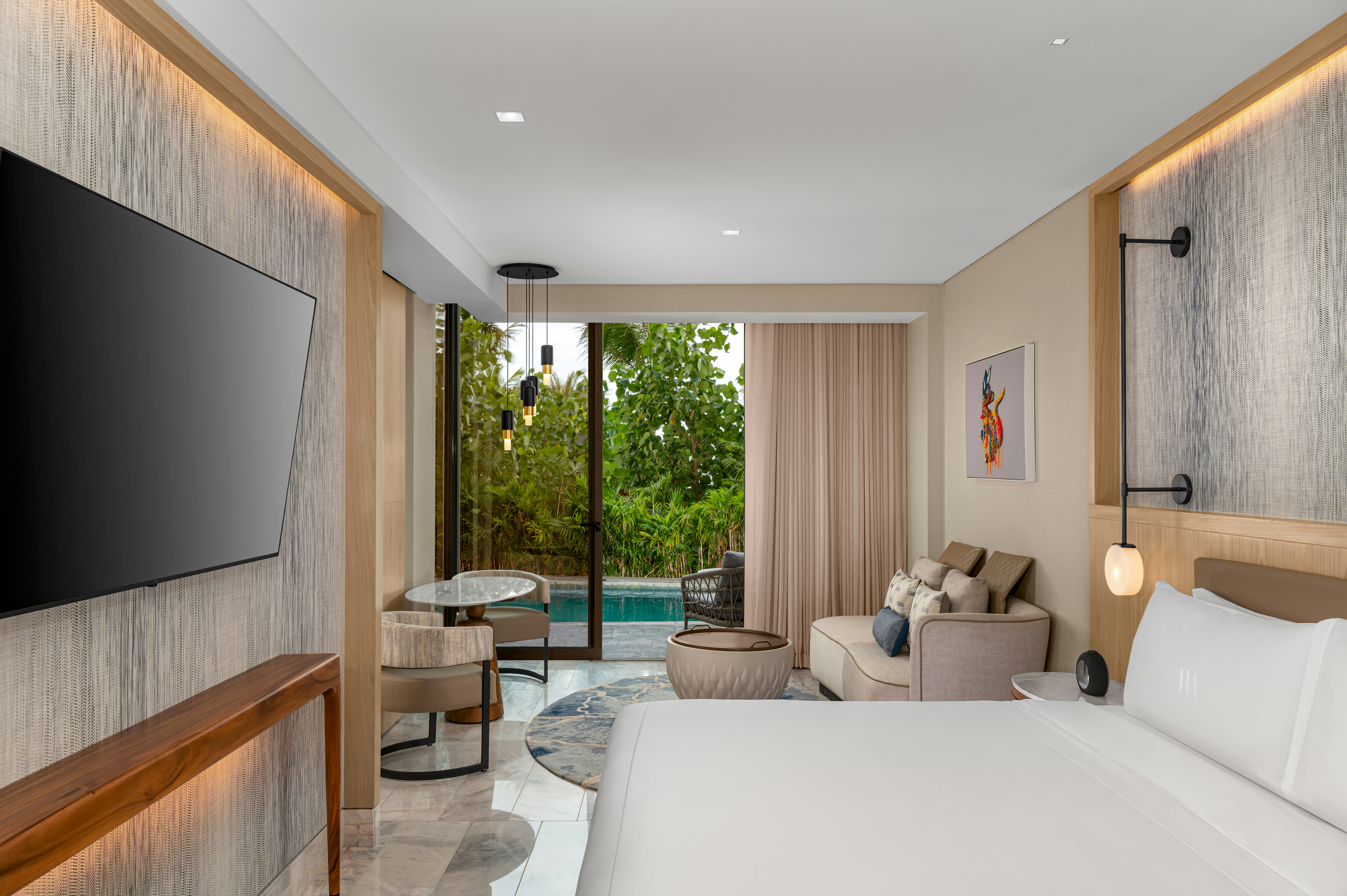 Room, King Bed, Swim Up Pool