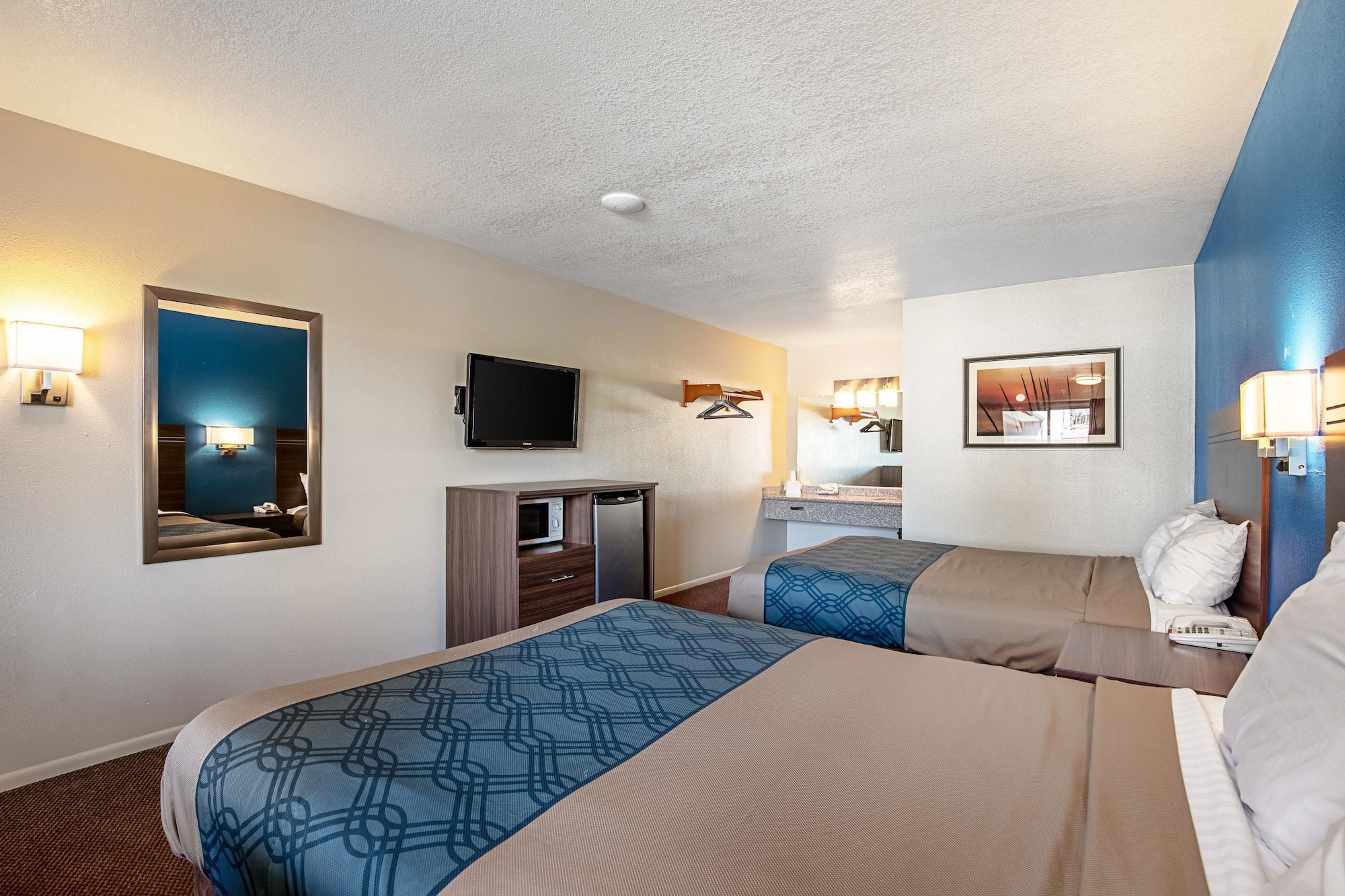 غرفة قياسية بسريرين كوين، Rodeway Inn St George North Near Pioneer Park 3/5