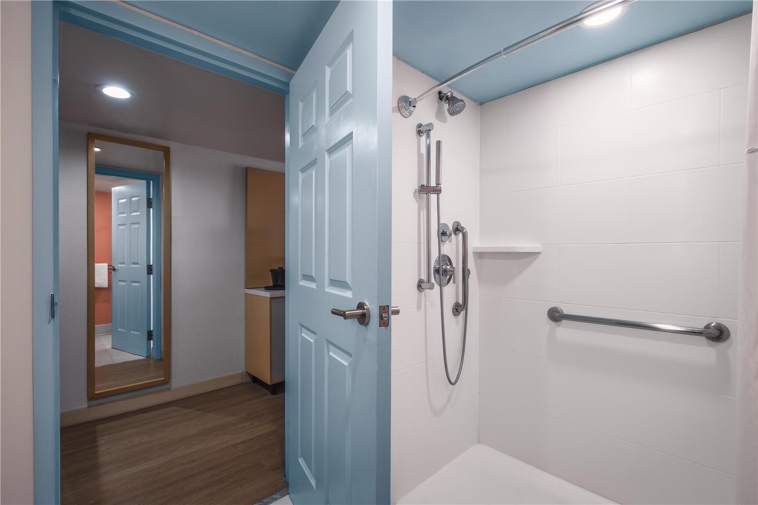 Golden Sands Carolina Beach Oceanfront Tapestry by Hilton image