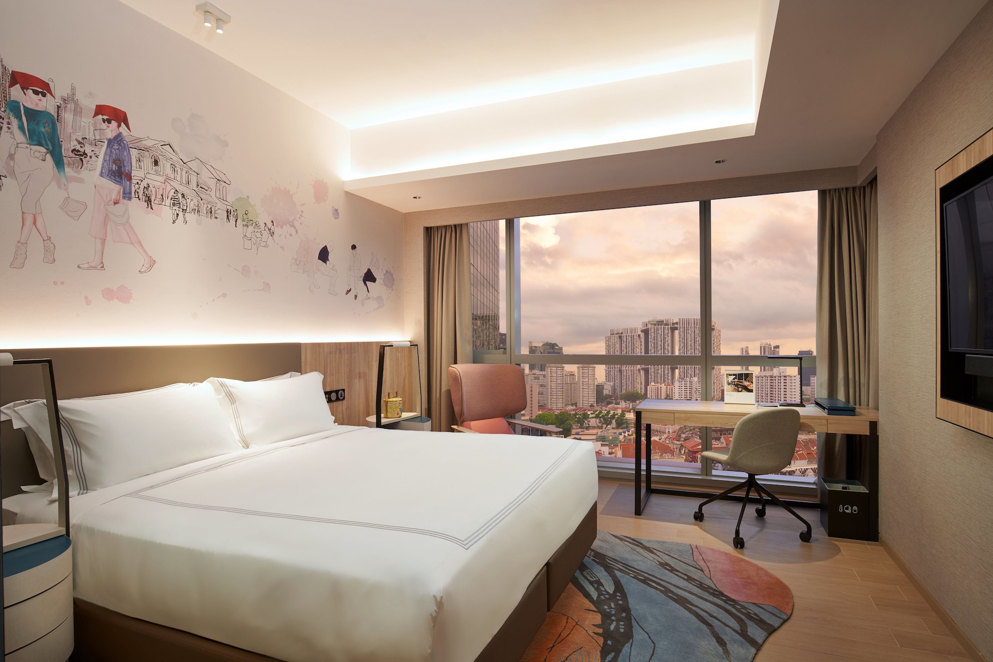 EXECUTIVE, STUDIO, KING BED, CITY VIEW, KITCHENETTE