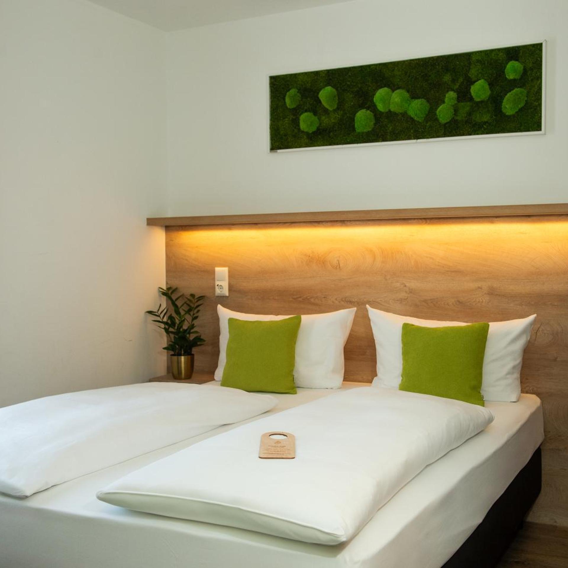 غرفة بسرير مزدوج، GOLDEN LEAF PERLACH ALLEE HOF 9/10