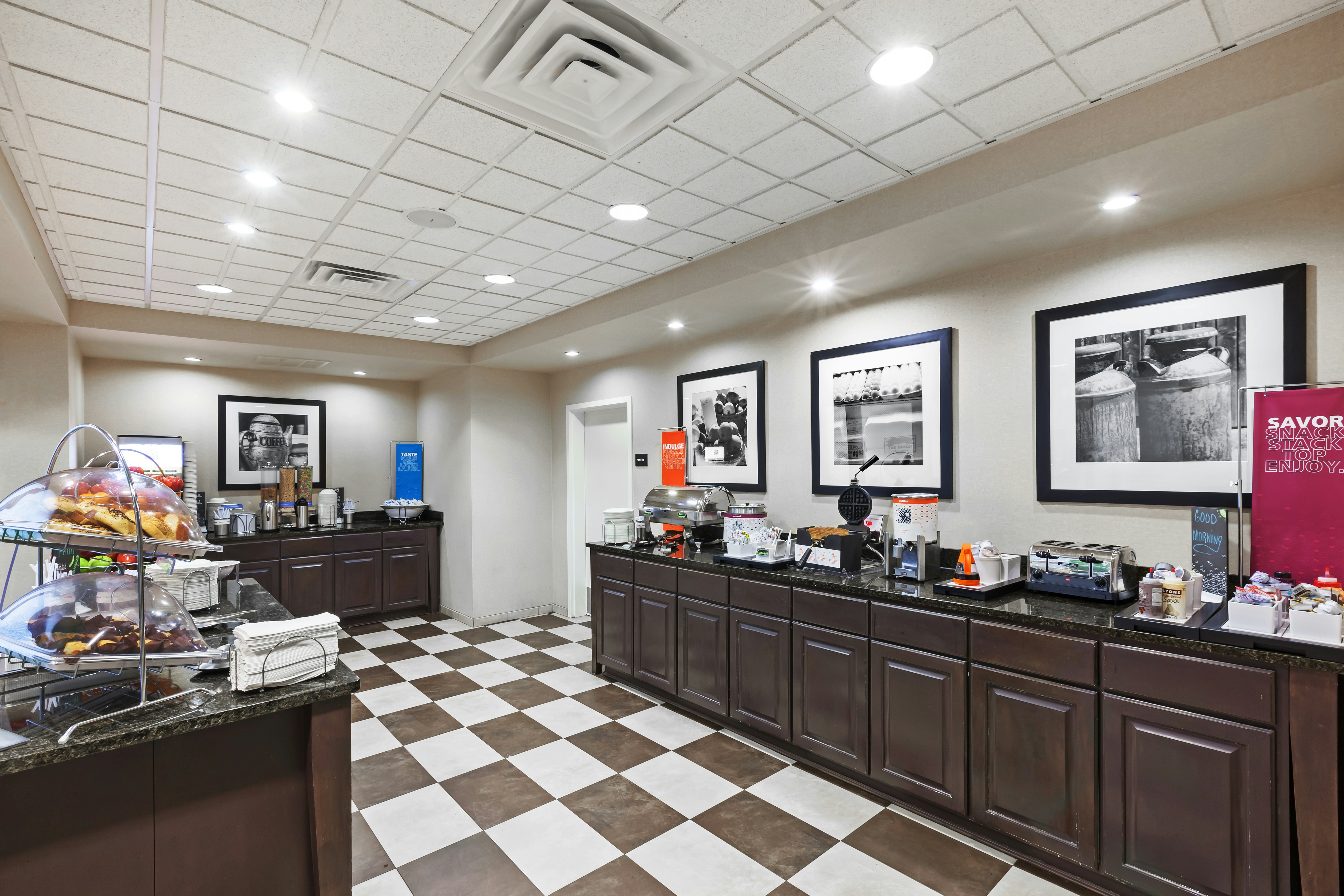 Lobby at Hampton Inn & Suites Shreveport/Bossier City at Airline Drive, BOSSIER CITY - LA