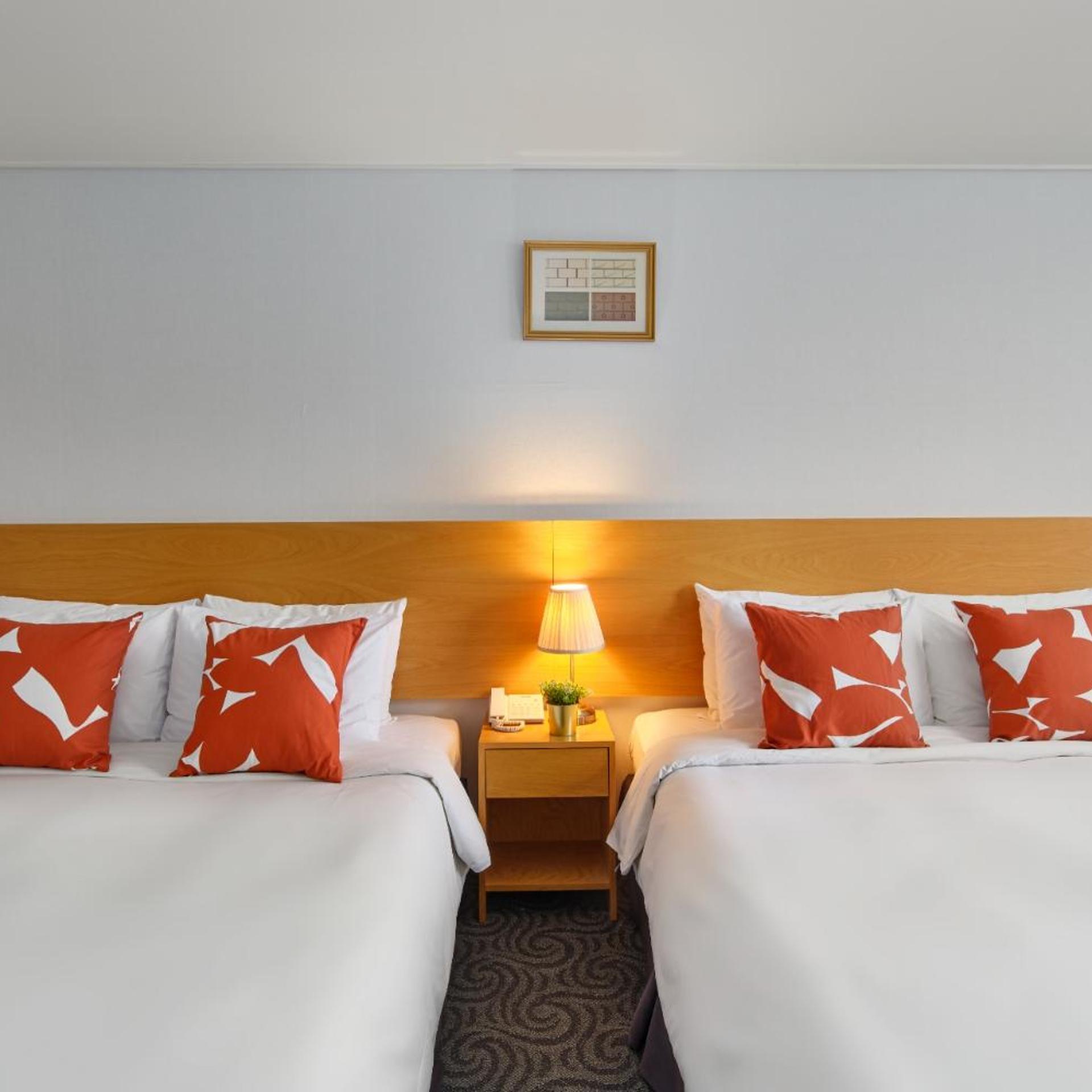 غرفة ديلوكس بسريرين منفصلين، Hotel Atrium Jongno 2/9