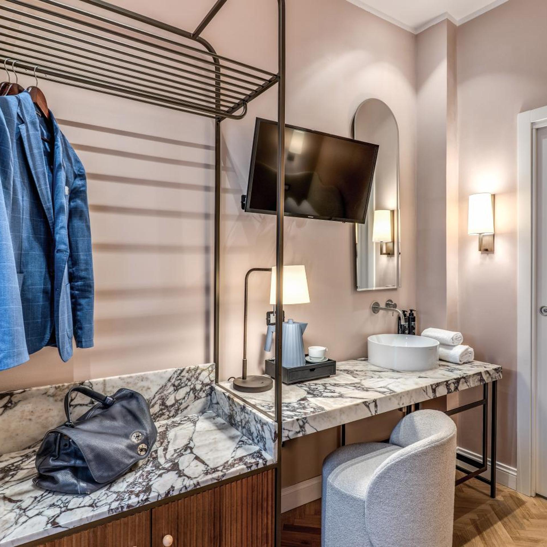 غرفة مفردة، Hotel Fori Imperiali Cavalieri 7/9