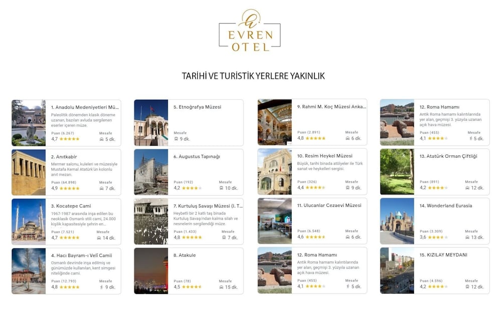 Ankara Otel Evren 4/26