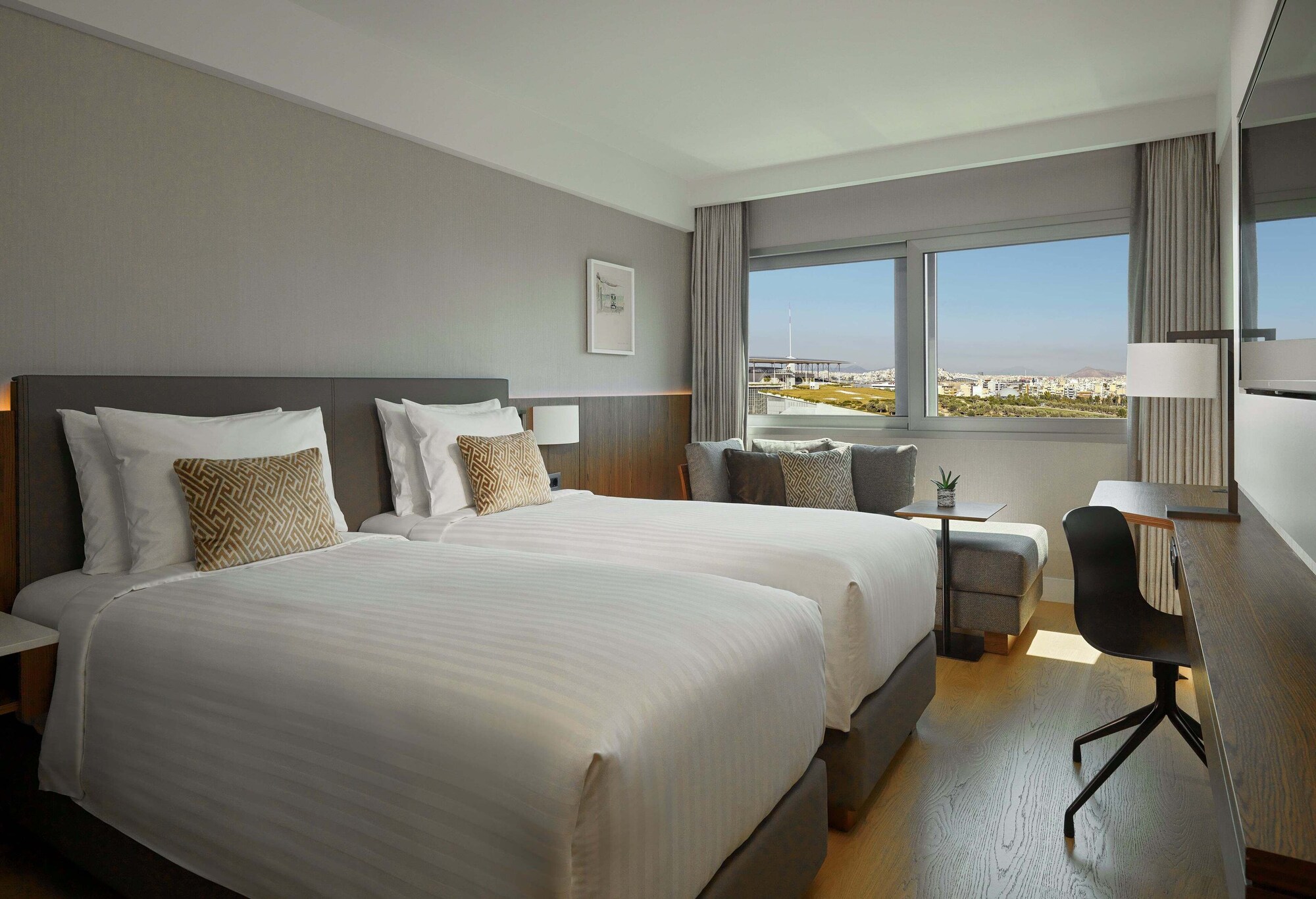 Premium, King Bed, with View, Sofa
