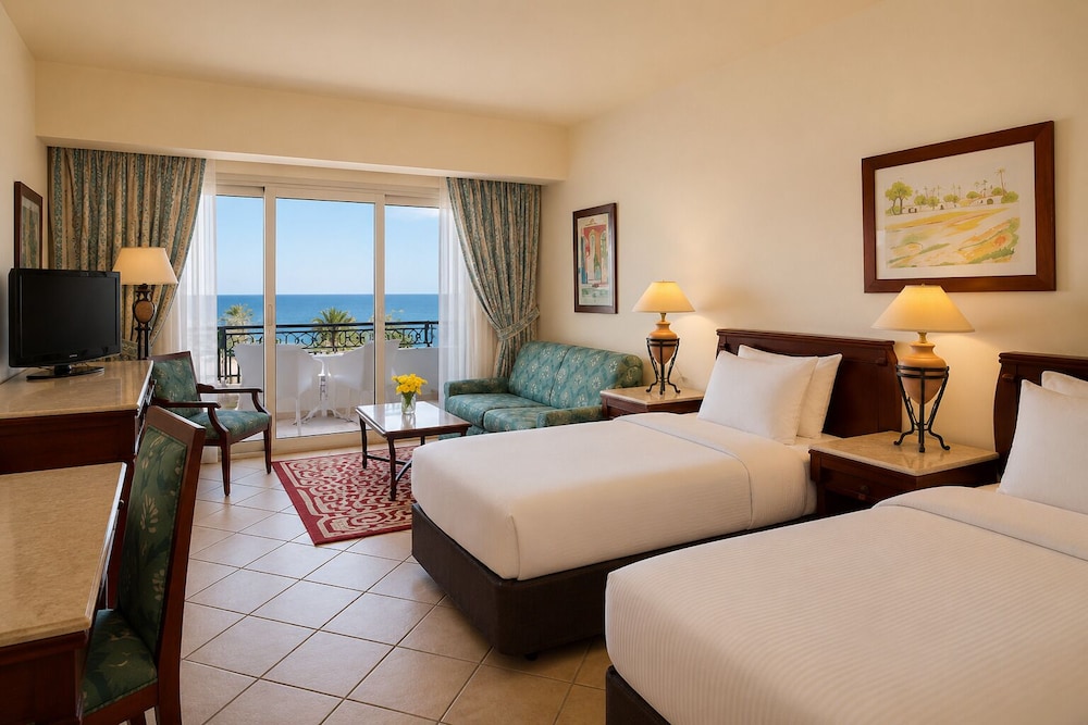 غرفة ديلوكس، Hilton Sharm Waterfalls Resort 6/10