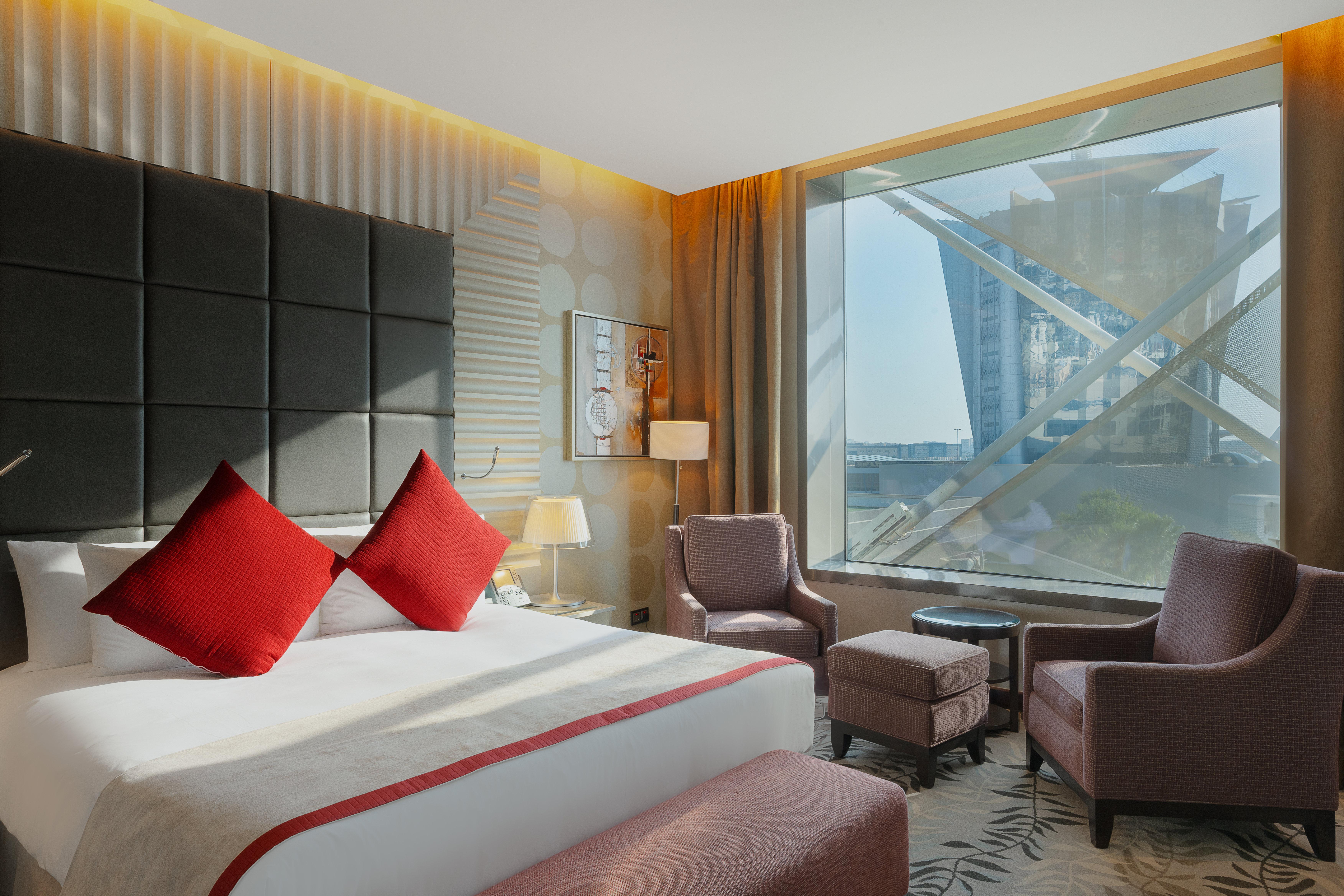 جناح بسرير مزدوج، كراون بلازا آر دي سي الرياض - فندق و مركز مؤتمرات(Crowne Plaza Riyadh Itcc) 3/7