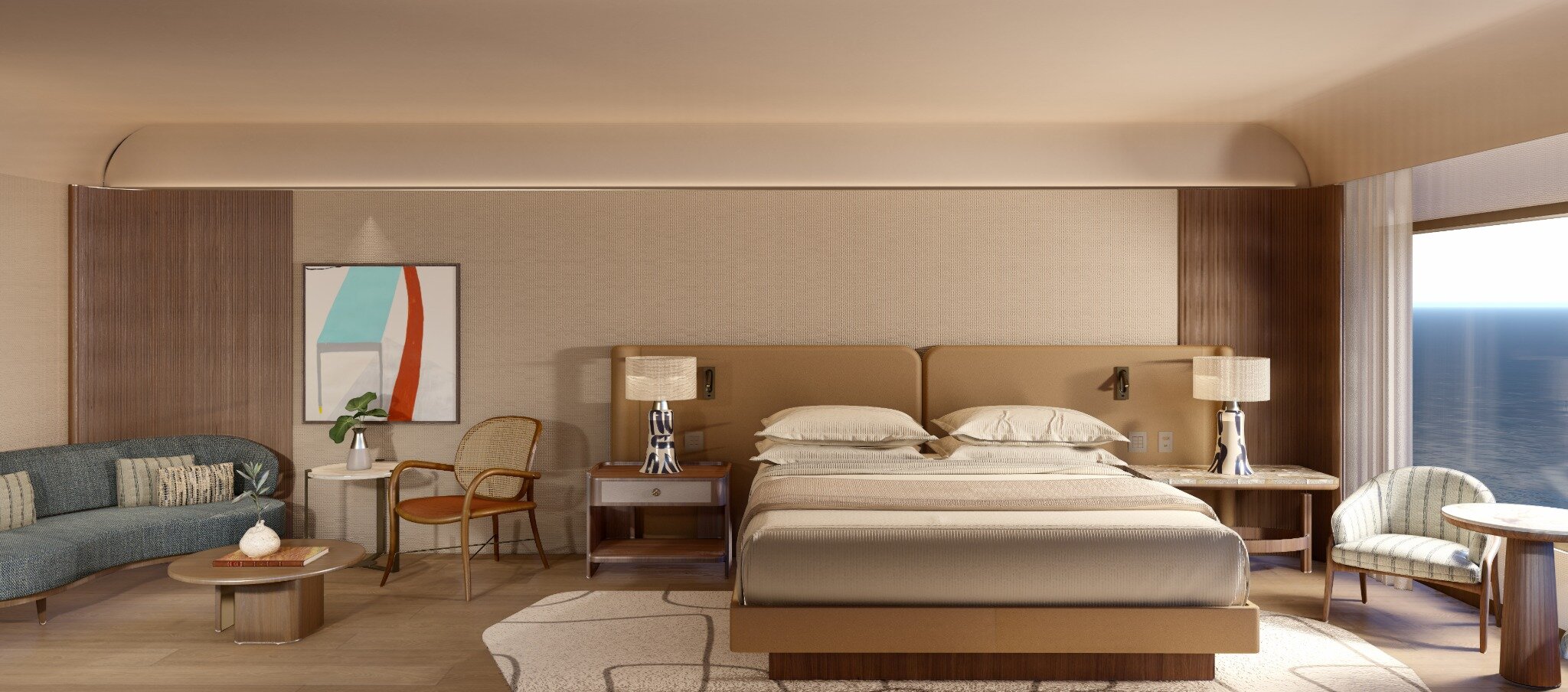 Suite, King Bed, Ocean Front