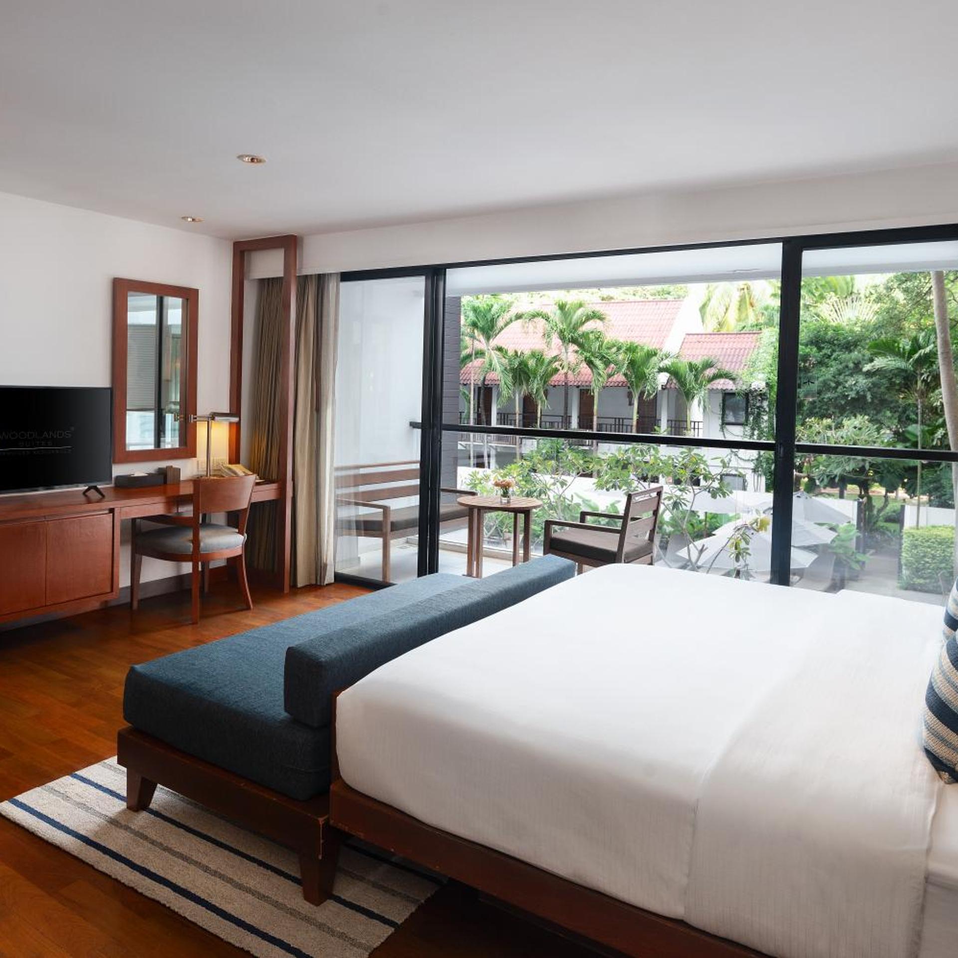 استوديو ديلوكس بسرير كينج، Woodlands Suites Serviced Residences 2/8