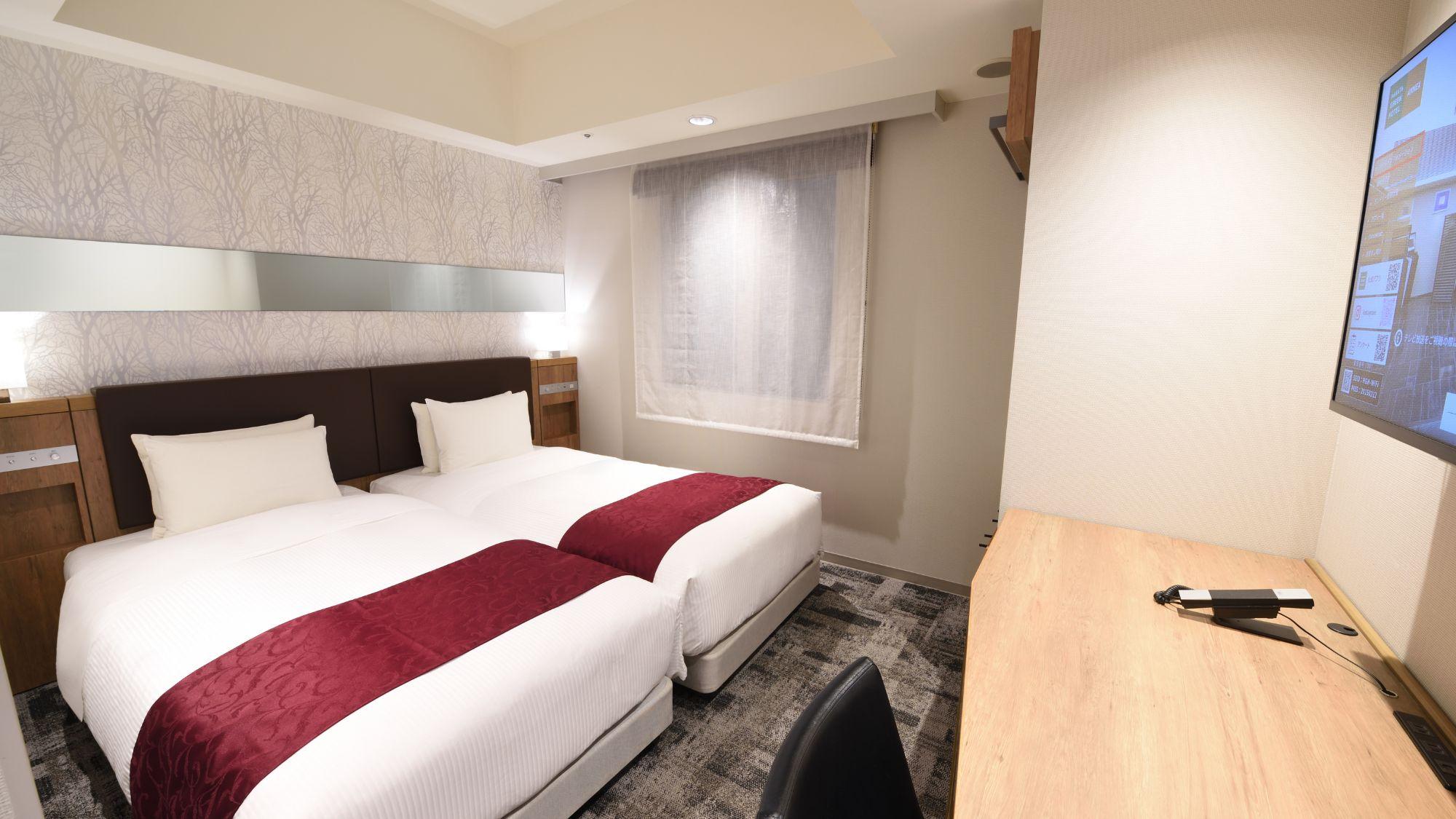 Hollywood, Standard, Twin Beds, Smoking
