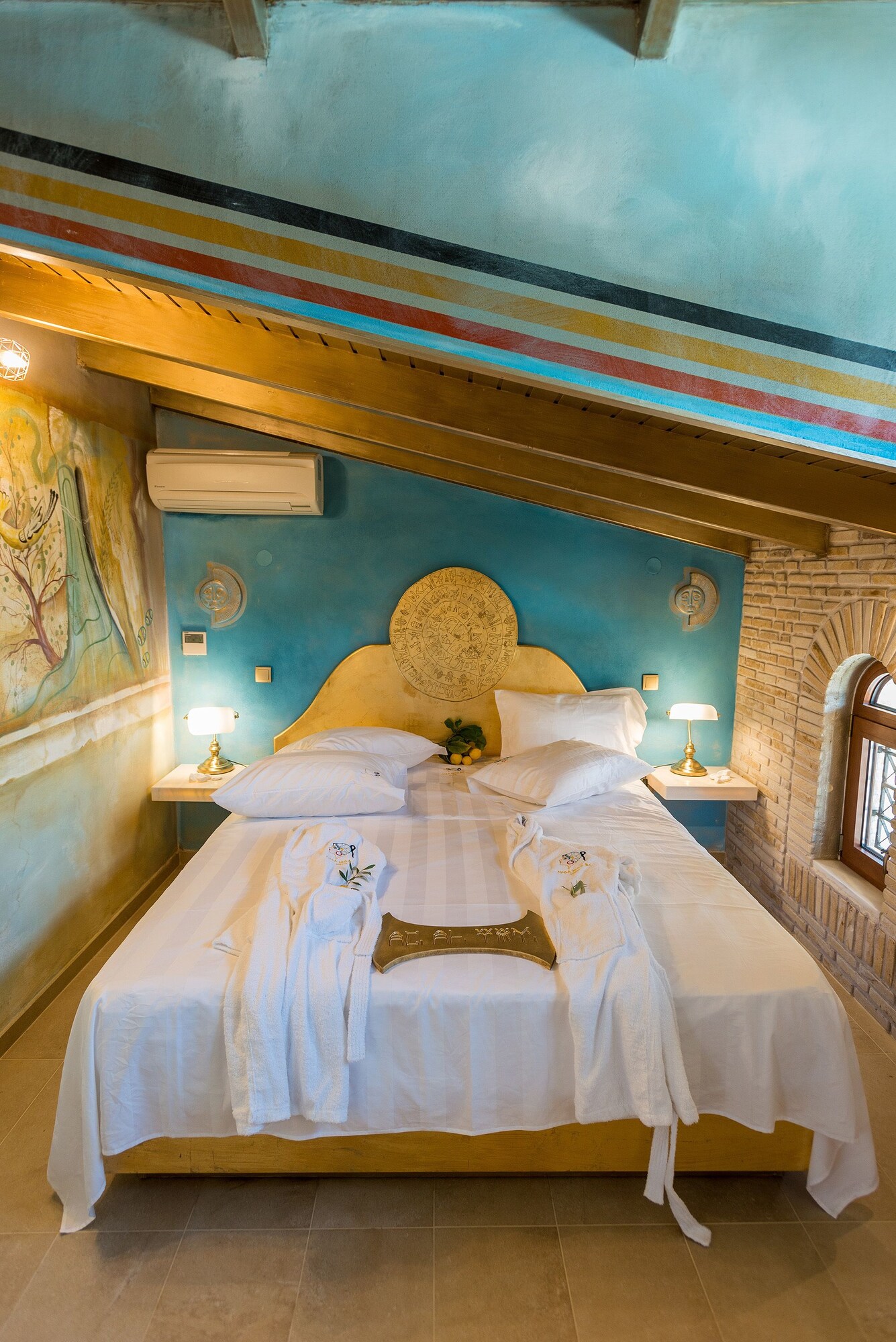 جناح سوبيريور بسريرين كينج بإطلالة على البحر، Leda Suites 2/6