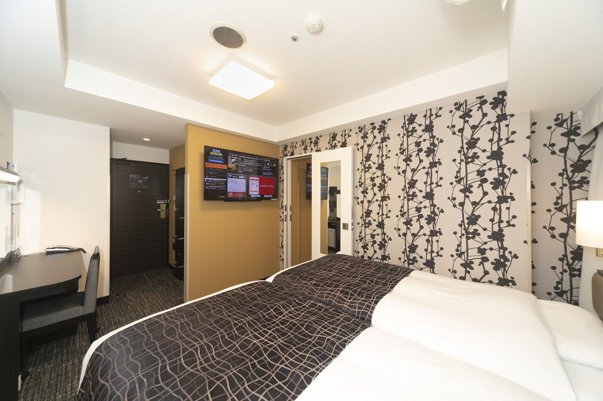 غرفة رباعية بأربعة أسرّة بـ4 غرف نوم، Apa Hotel Kyoto Ekimae 3/5