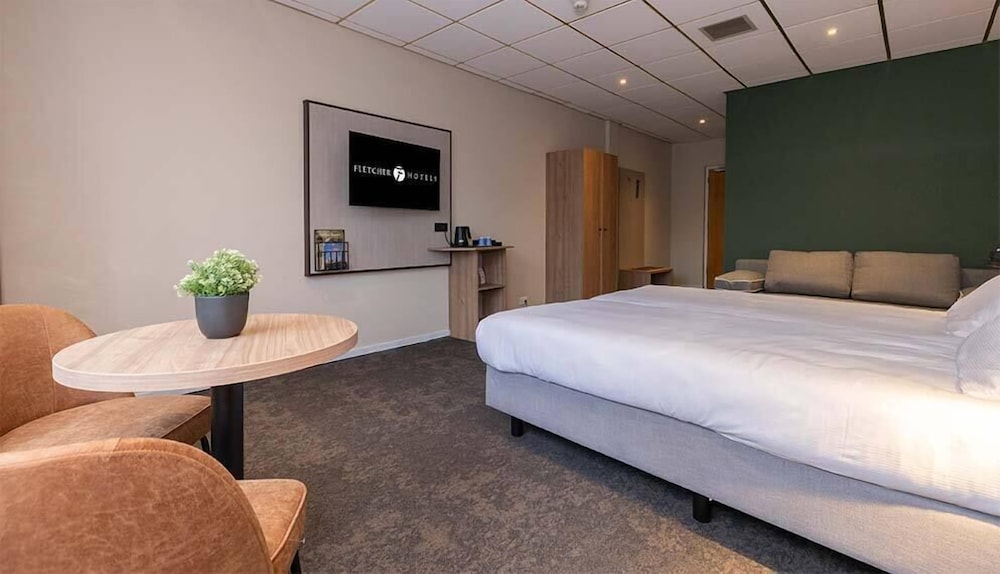 غرفة عائلية بسريرين منفصلين مع أريكة، Fletcher Hotel-Restaurant Langewold 3/6