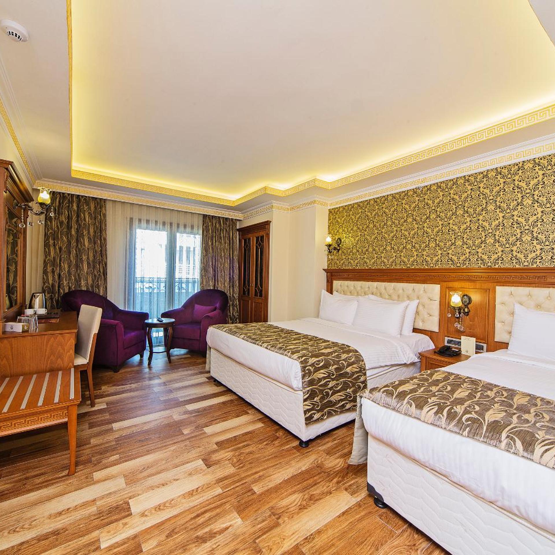 غرفة عائلية، Lausos Palace Hotel Istanbul 3/10