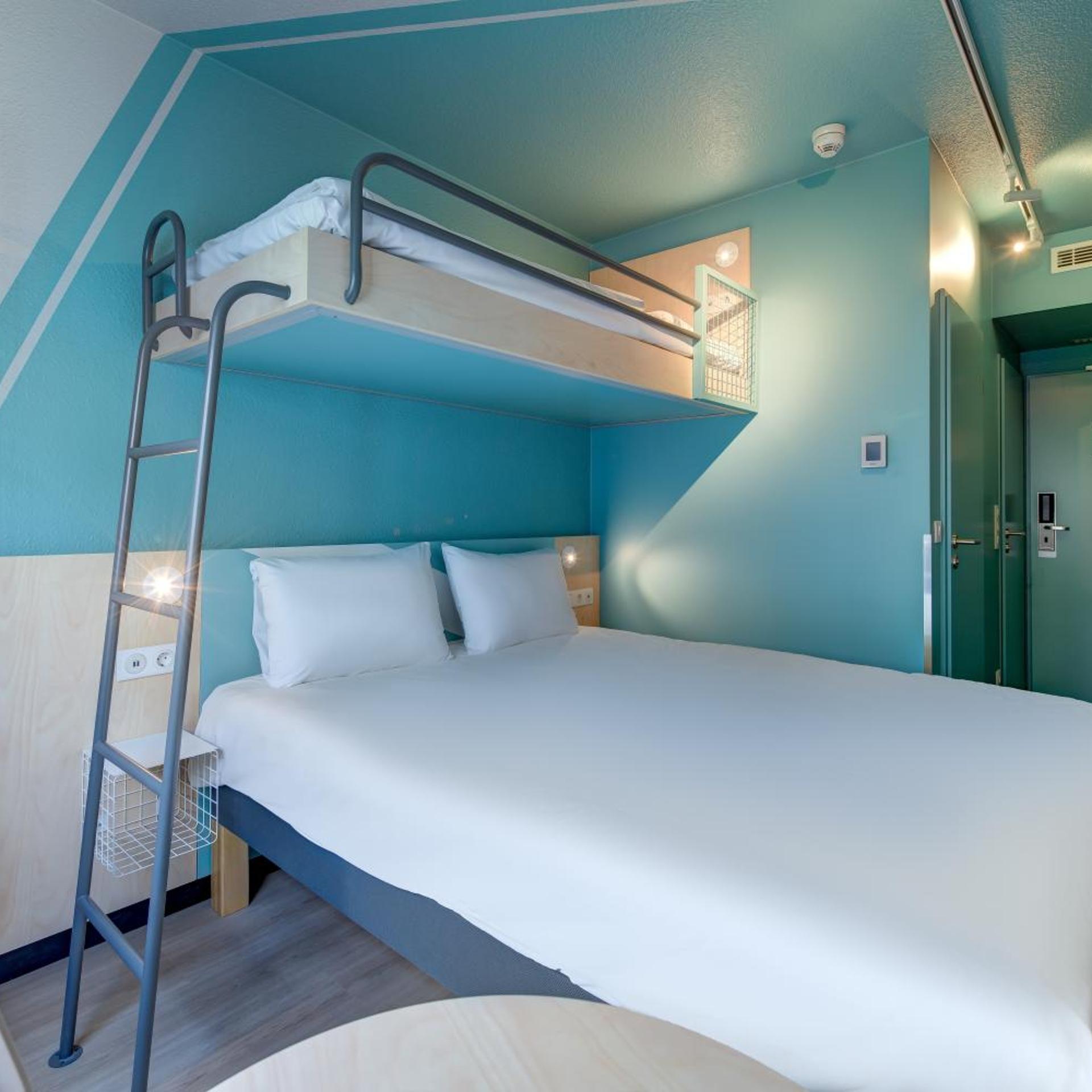 غرفة بسرير مزدوج، Ibis Budget Leipzig City 6/9