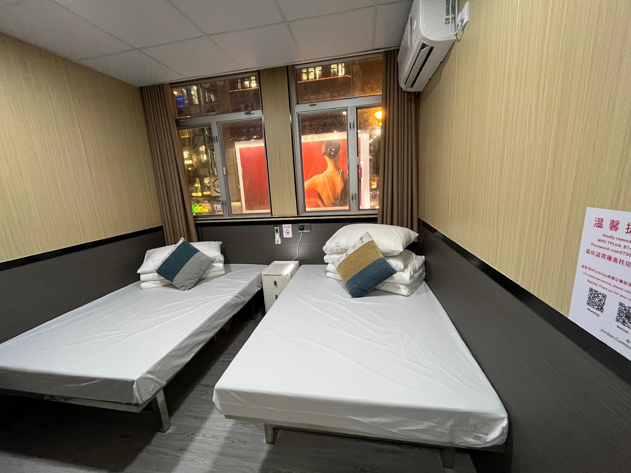 2 Rooms, 2 Double Beds