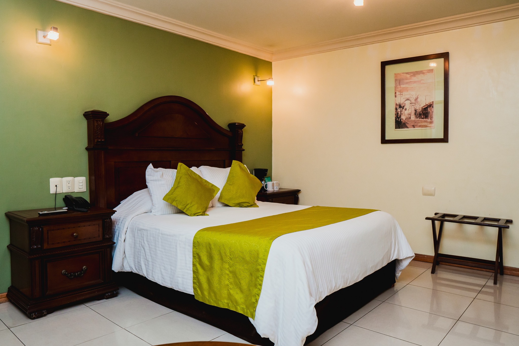 جناح جونيور بسرير كوين، Puebla De Antano Hotel 2/7