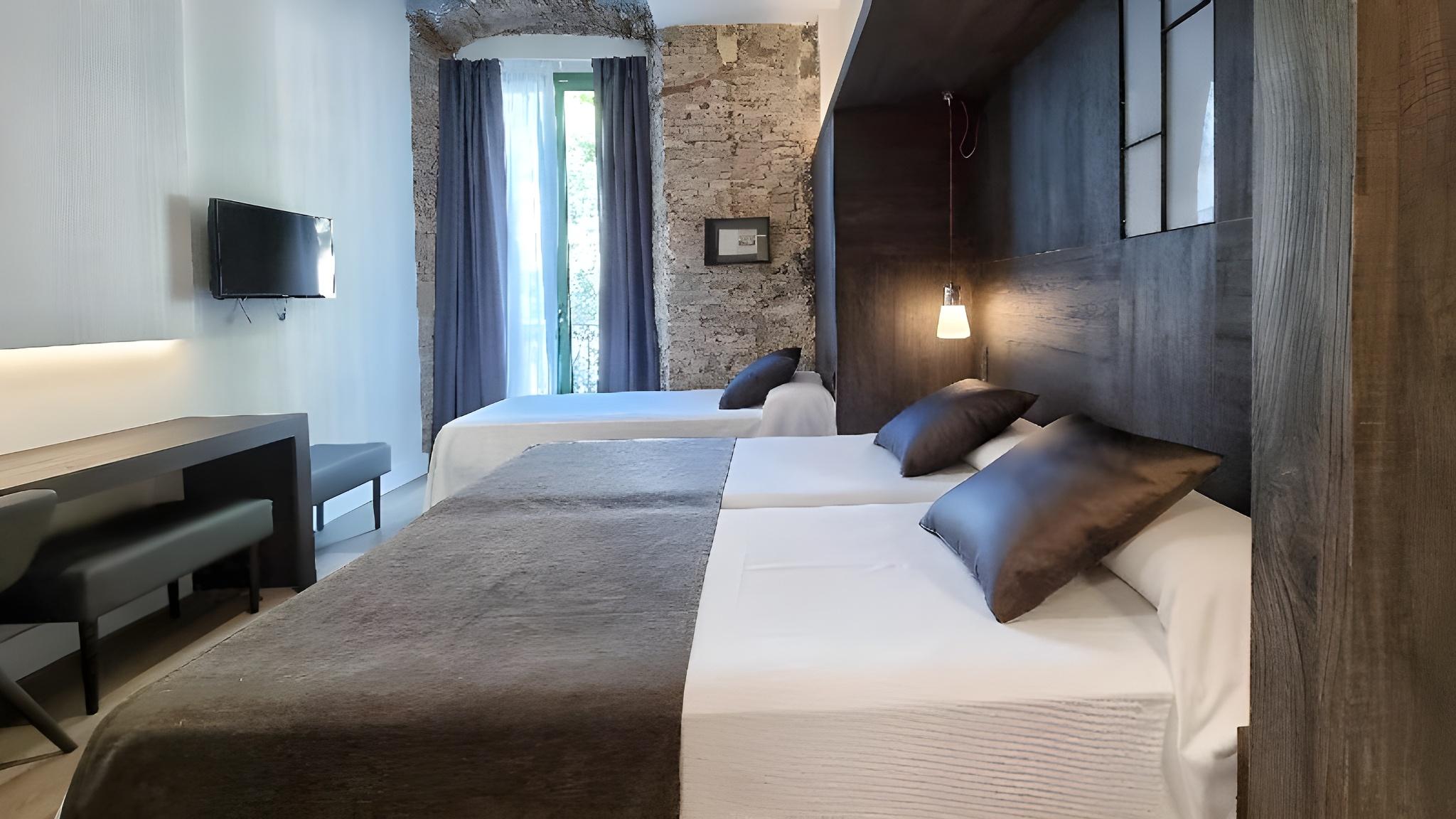 غرفة داخلية كومفورت ثلاثية مفردة، Sant Agusti Hotel 4/4