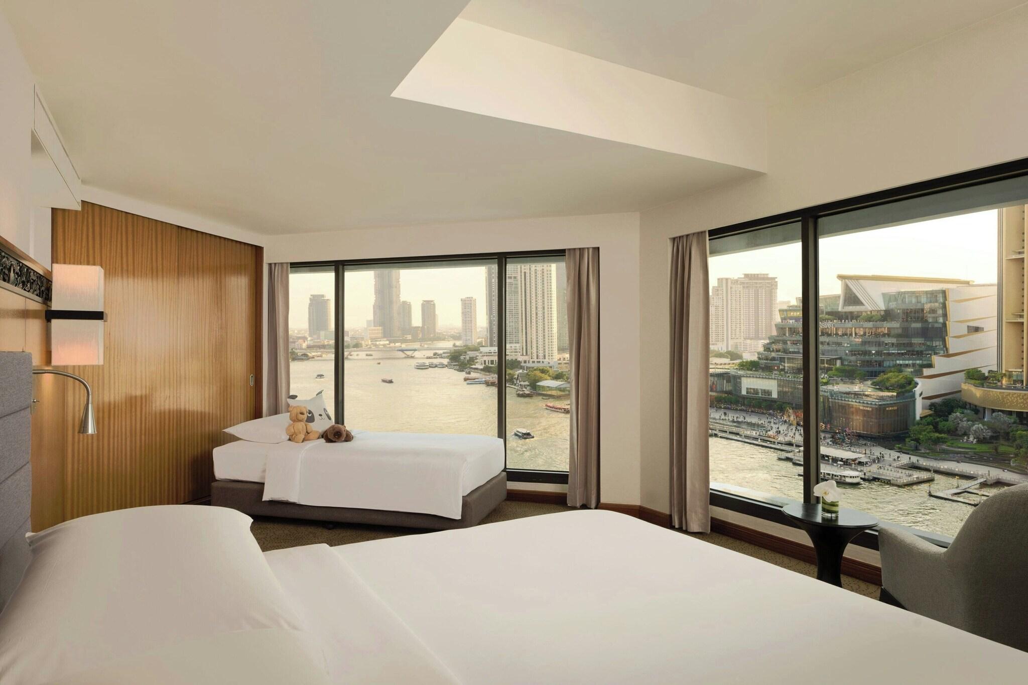 جناح بسرير كينج بغرفة نوم واحدة، Royal Orchid Sheraton Riverside Hotel Bangkok 4/10