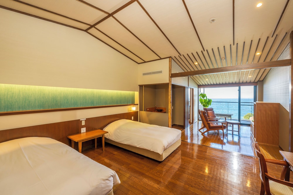 Twin Beds, Ocean View, Outdoor Bath