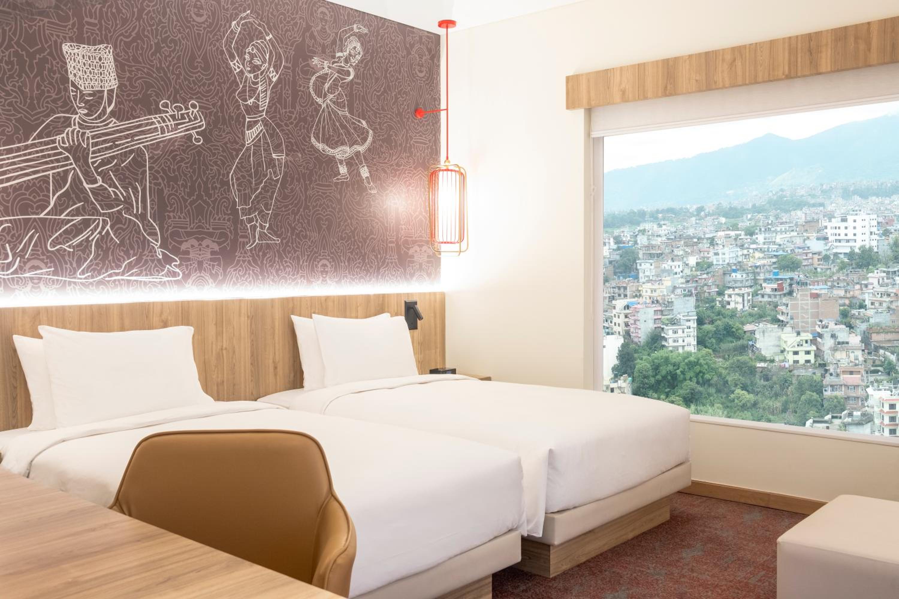 Room, Twin Beds, Laundry