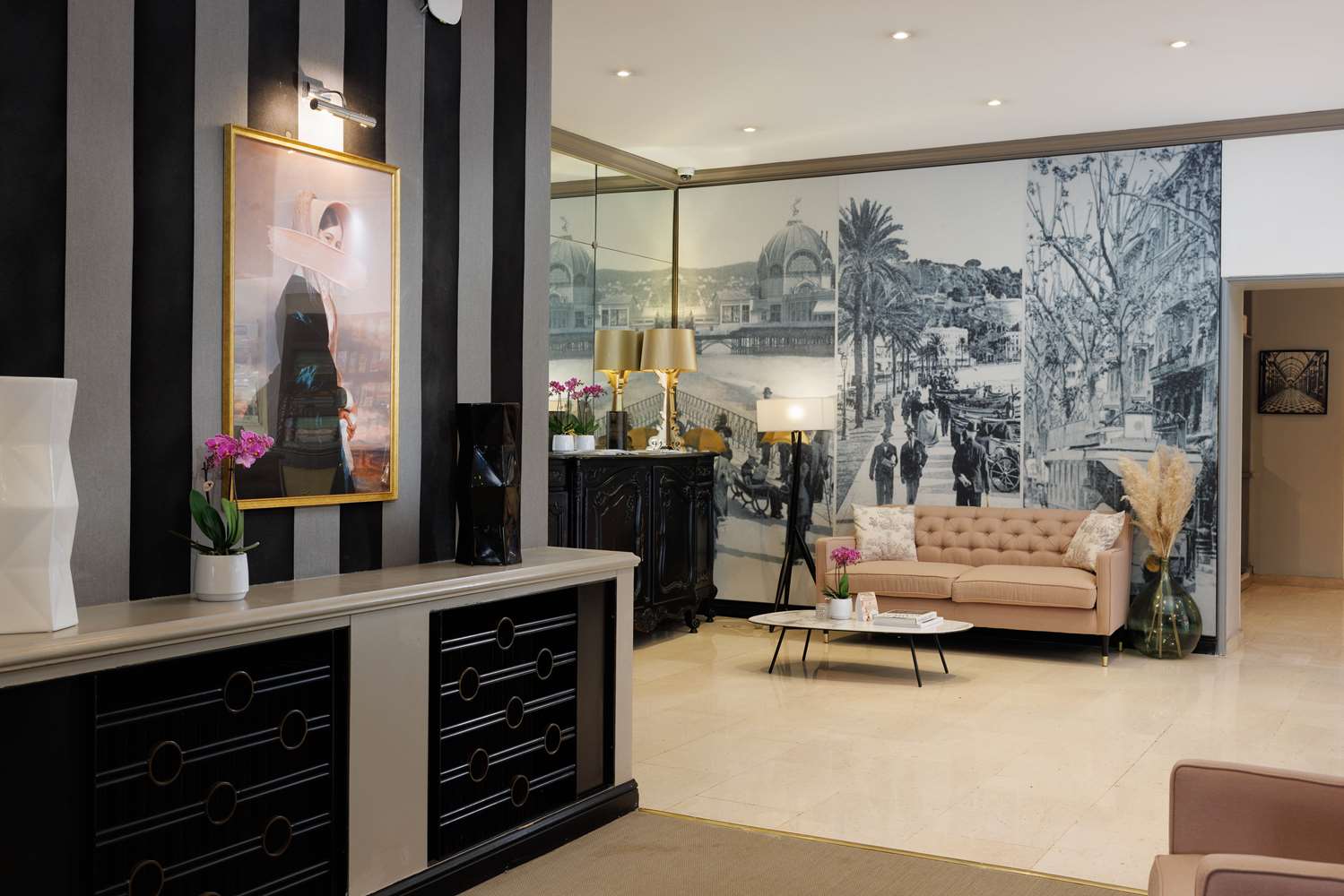 Lobby at Best Western Plus Hotel Brice Garden, NICE