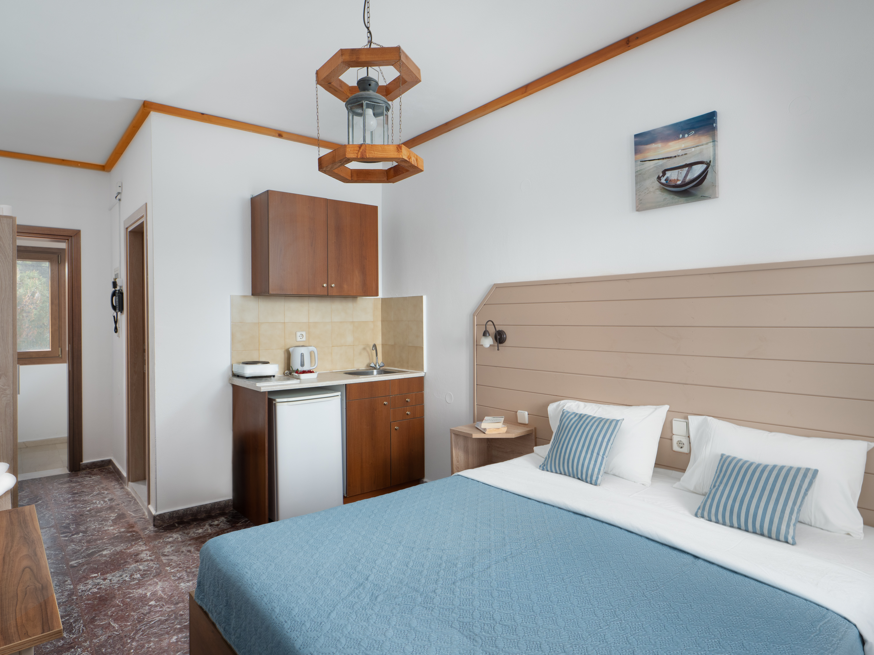 Standard, Double or Twin Bed, Pool and Sea View، Spiros Soula Hotel 3/10